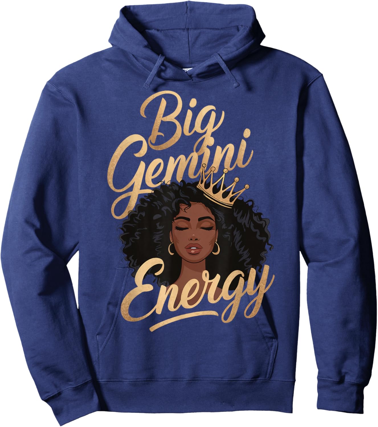 Big Gemini Energy Hoodie - Hoodie | Navy