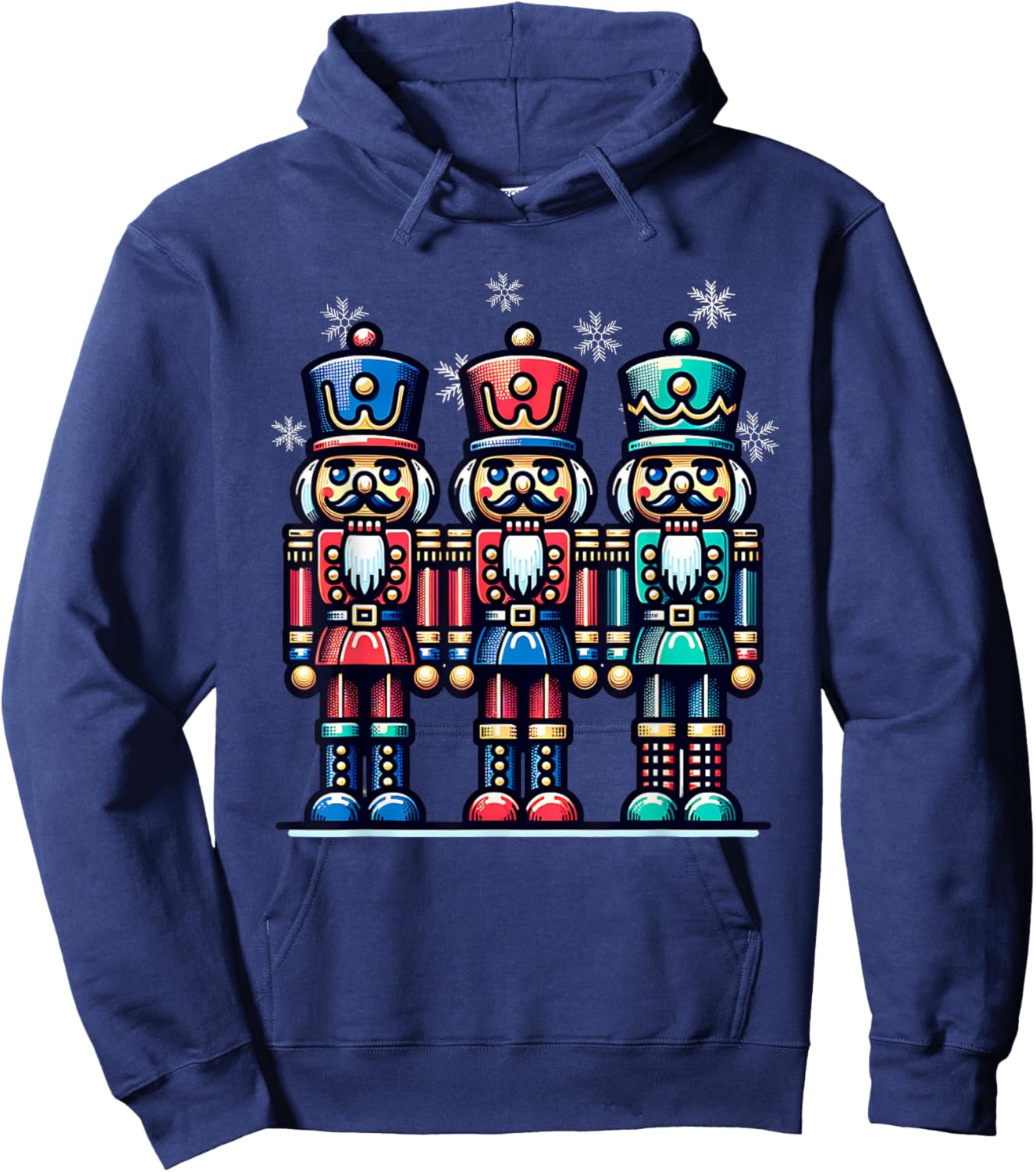 Christmas Nutcracker Men Women Nutcrackers Xmas Hoodie - Hoodie | Navy