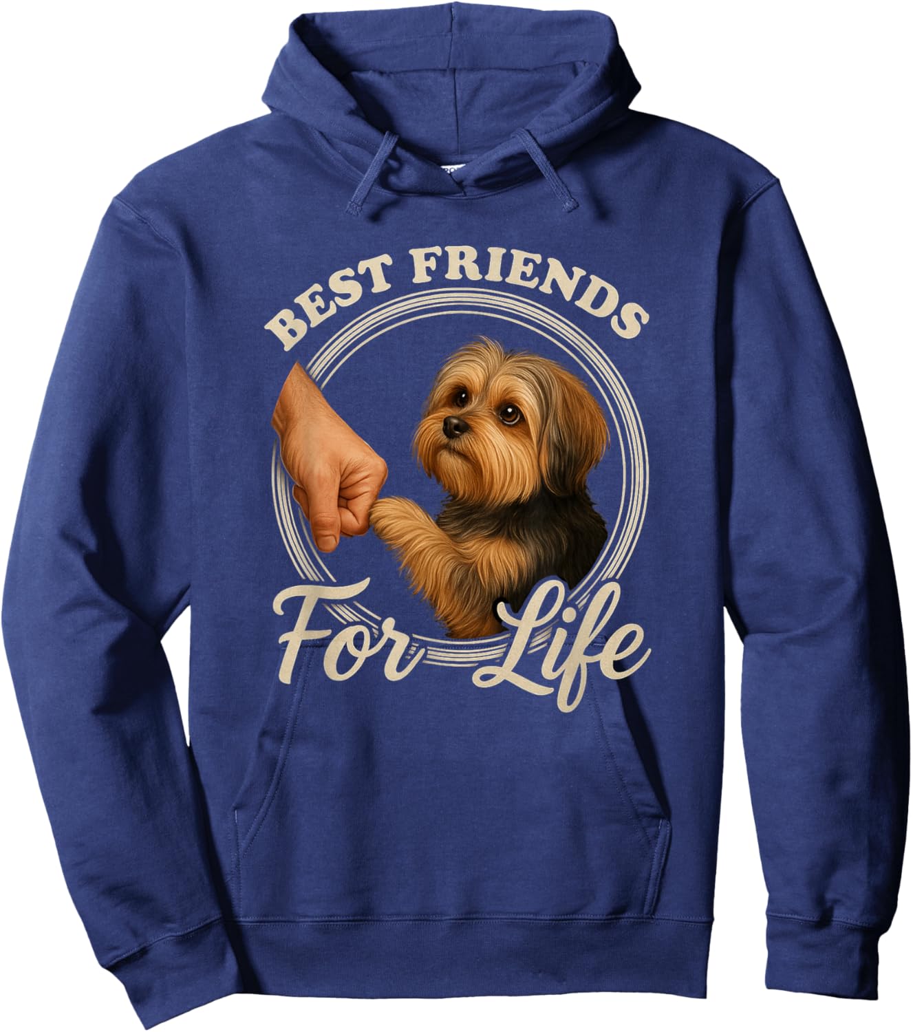 Shorkie Dog Lover Design Beautiful Shorkie Hoodie - Hoodie | Navy