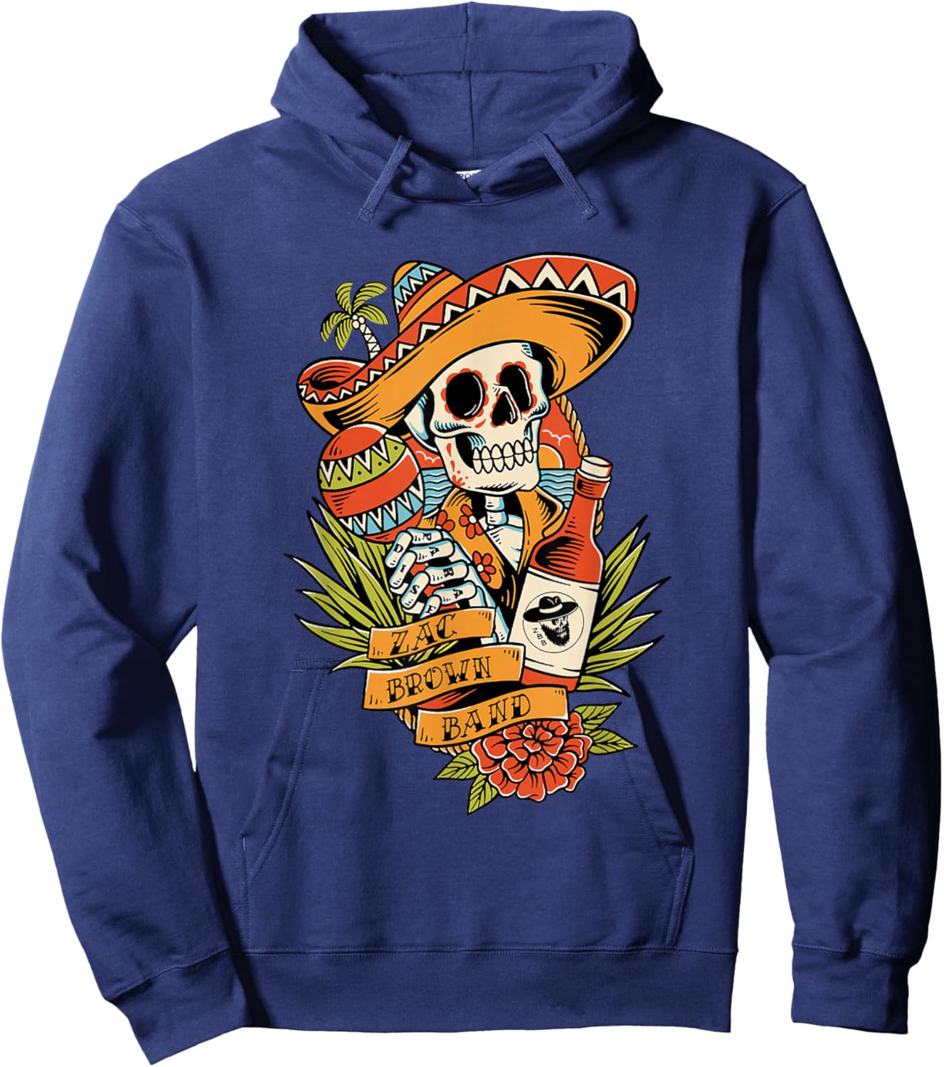 Skeleton Hoodie - Hoodie | Navy