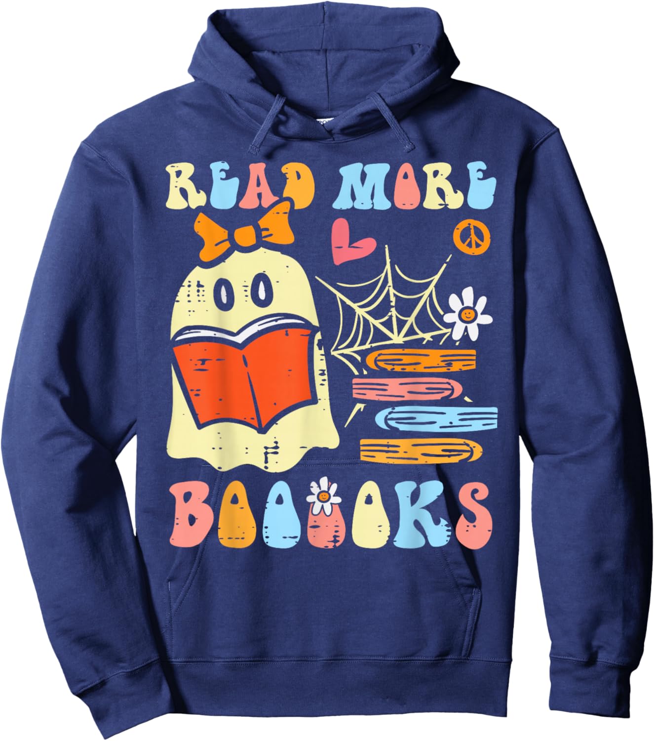Halloween Teacher Read More Books Librarian Costume Women Hoodie - Hoodie | Navy