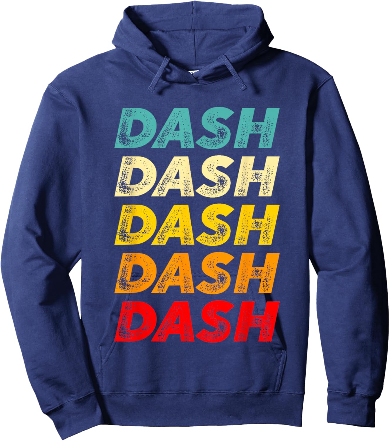 Dash Crypto Rainbow Hoodie - Hoodie | Navy