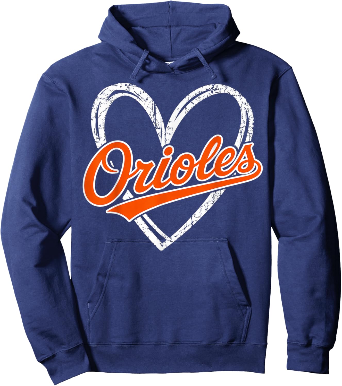 Vintage Oriole Retro Classic Gifts Women Kids Hoodie - Hoodie | Navy