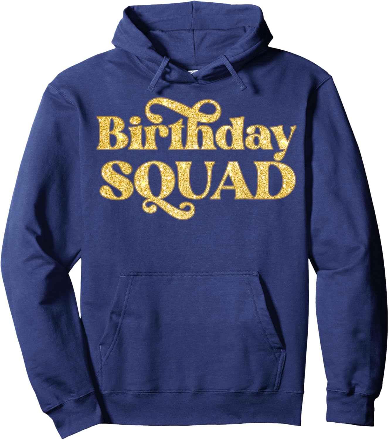 Birthday Squad Birthday Party Crew Hoodie - Hoodie | Navy