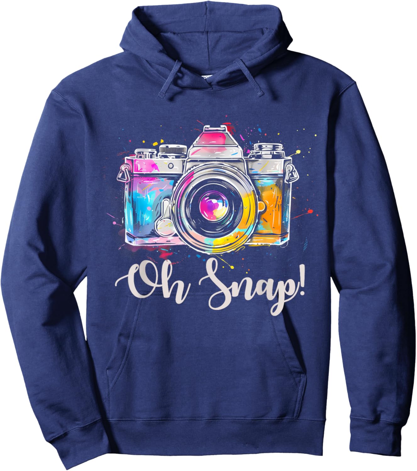 Photographer Vintage Camera Funny Photography Hoodie - Hoodie | Navy