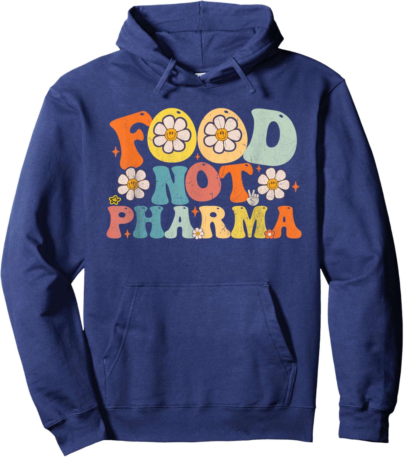 Groovy Funny Saying Hoodie - Hoodie | Navy