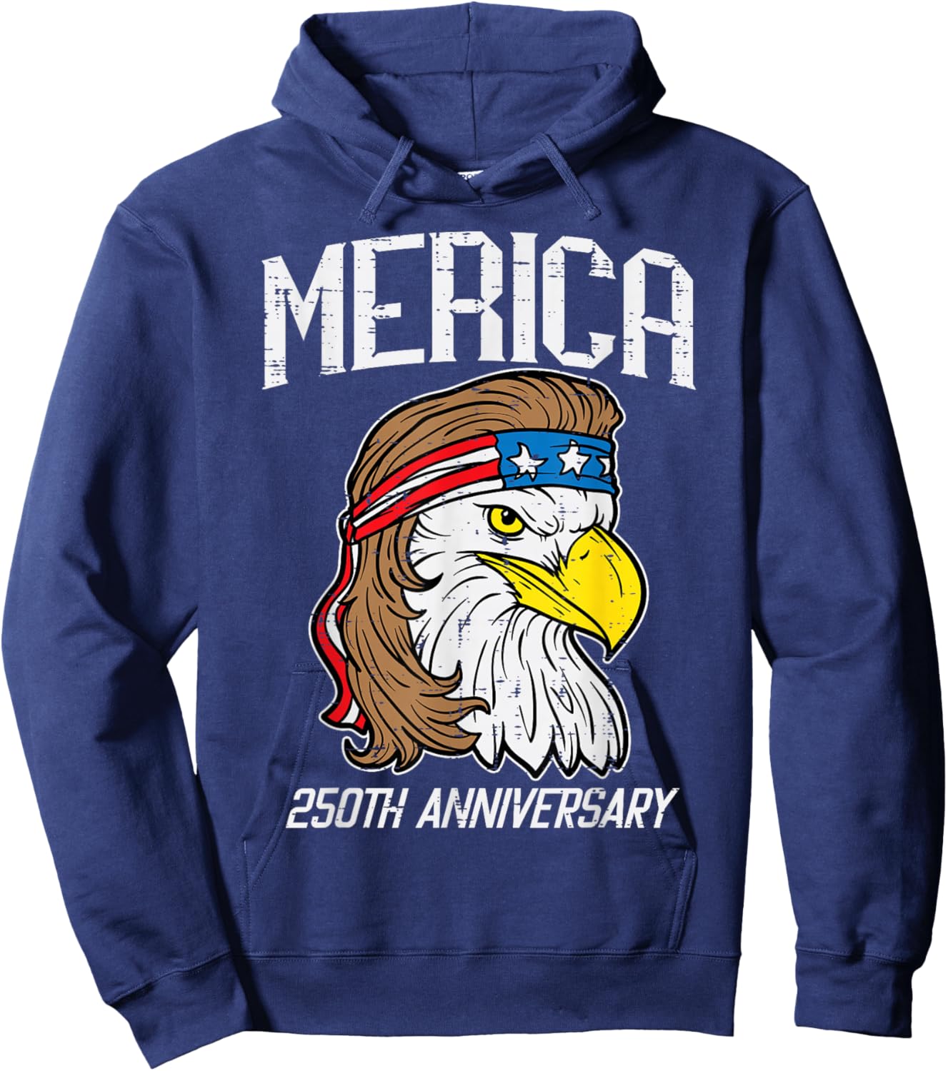 Merica 250th Anniversary Funny 250 Years Men Women Kids Hoodie - Hoodie | Navy