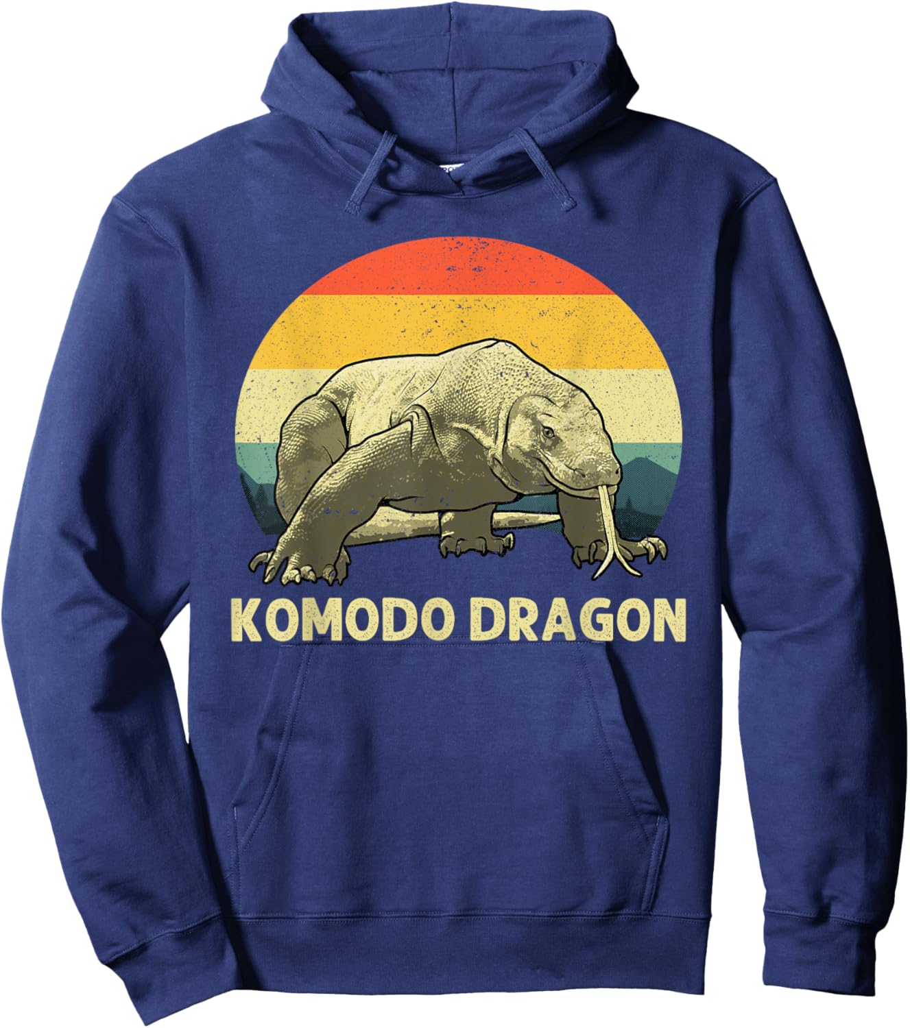 Komodo Dragon Design Women Kids Komodo Dragon Lover Hoodie - Hoodie | Navy
