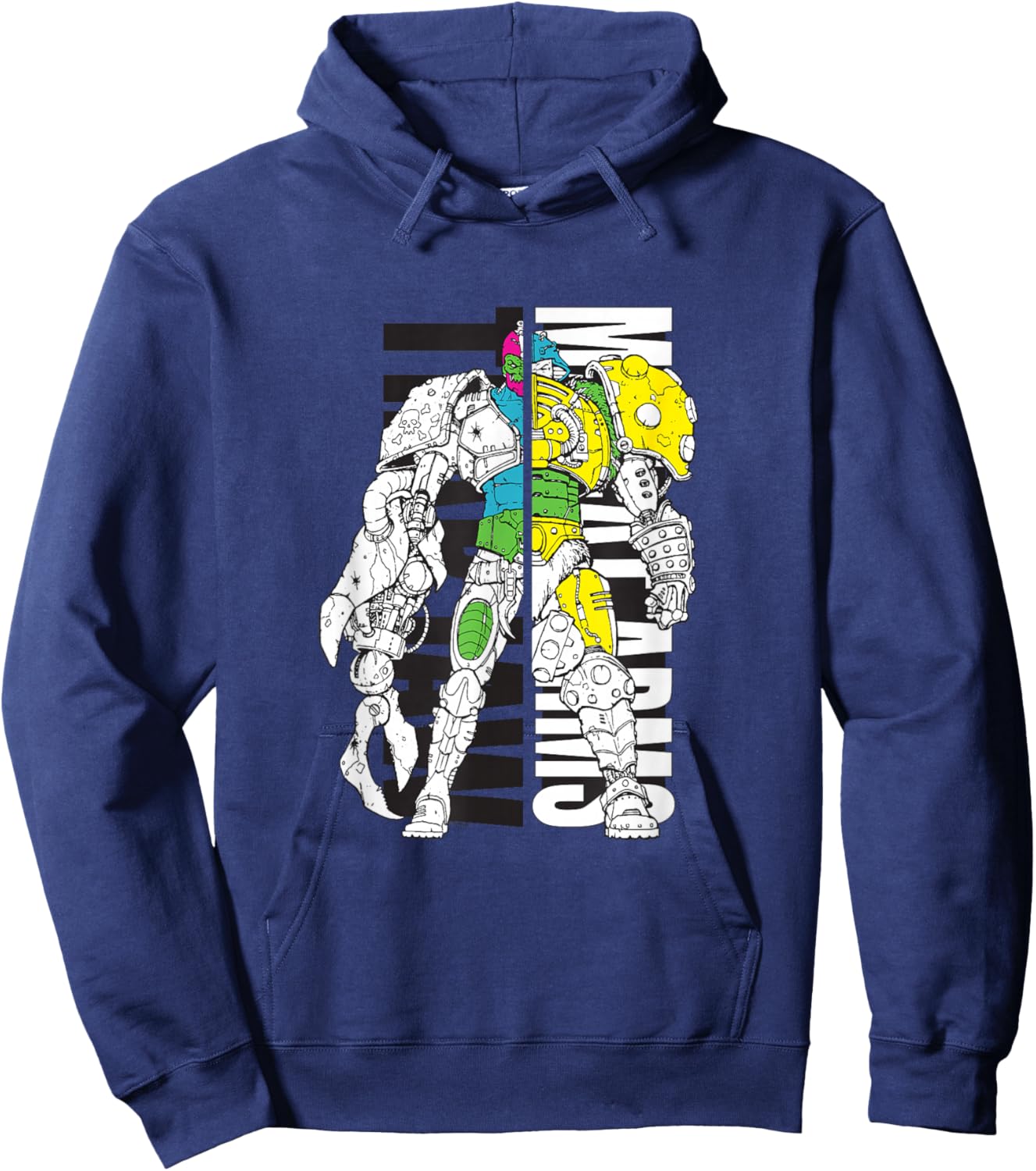 Masters of the Universe - Trap Jaw & Man-At-Arms Hoodie - Hoodie | Navy