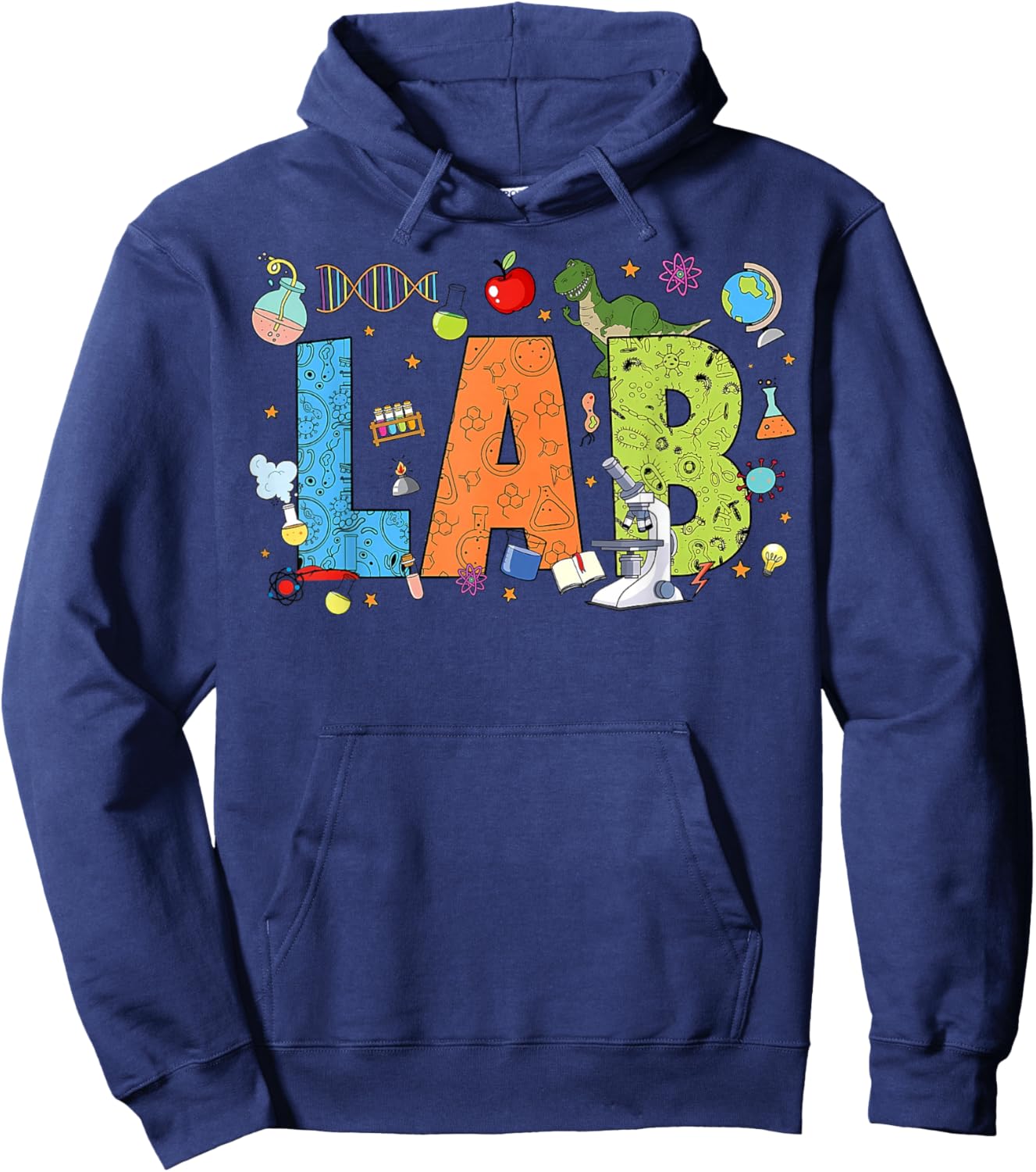 Lab Week 2026 Lab Squad Medical Laboratory Technician Team Hoodie - Hoodie | Navy