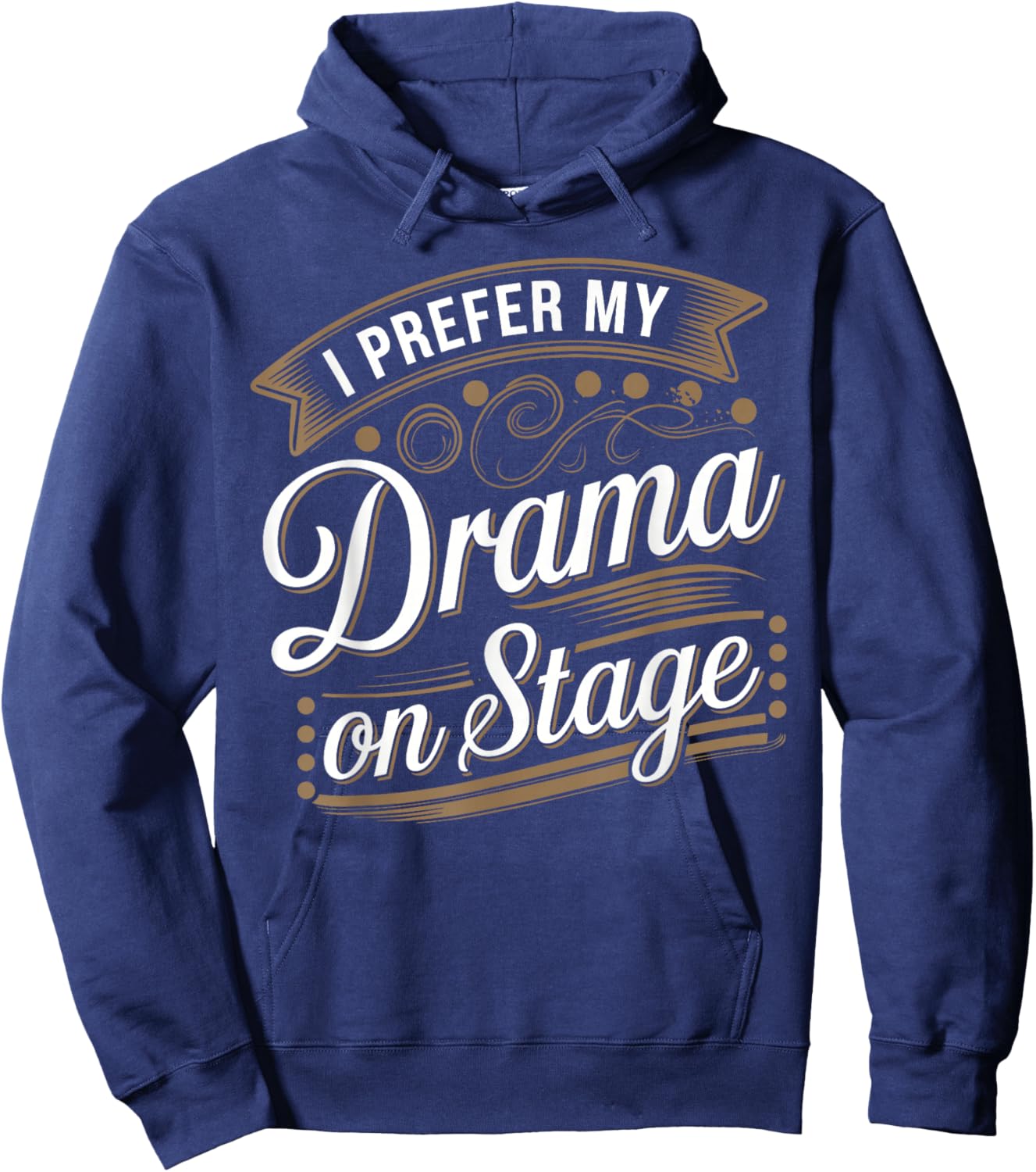 Stage Manager Theater Director Drama Theatre Manager Hoodie - Hoodie | Navy