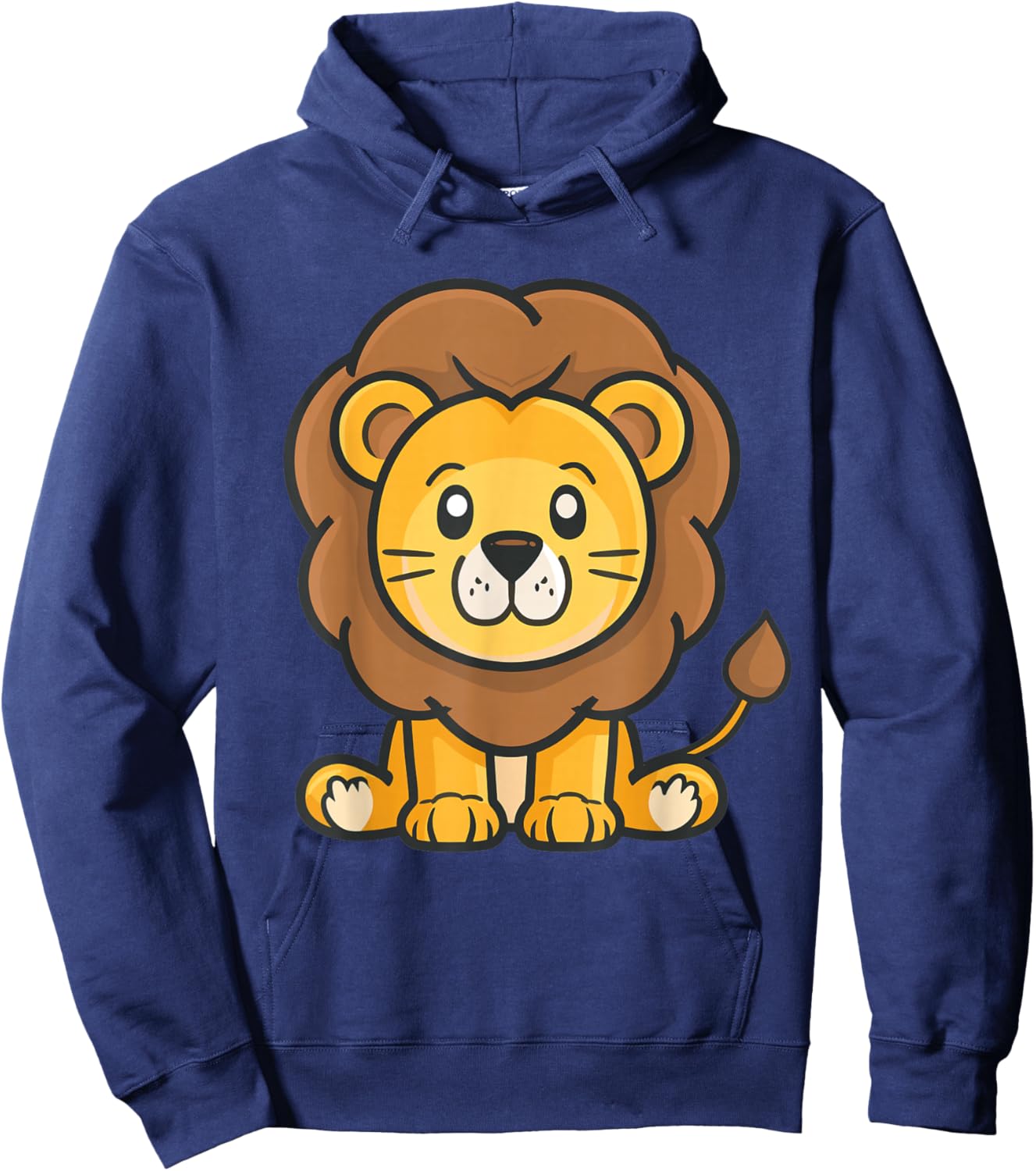 Cute Lion for Kids Hoodie - Hoodie | Navy
