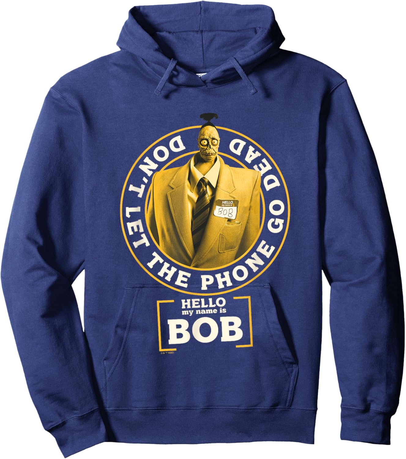 Beetlejuice Beetlejuice Don't Let The Phone Go Dead Bob Hoodie - Hoodie | Navy