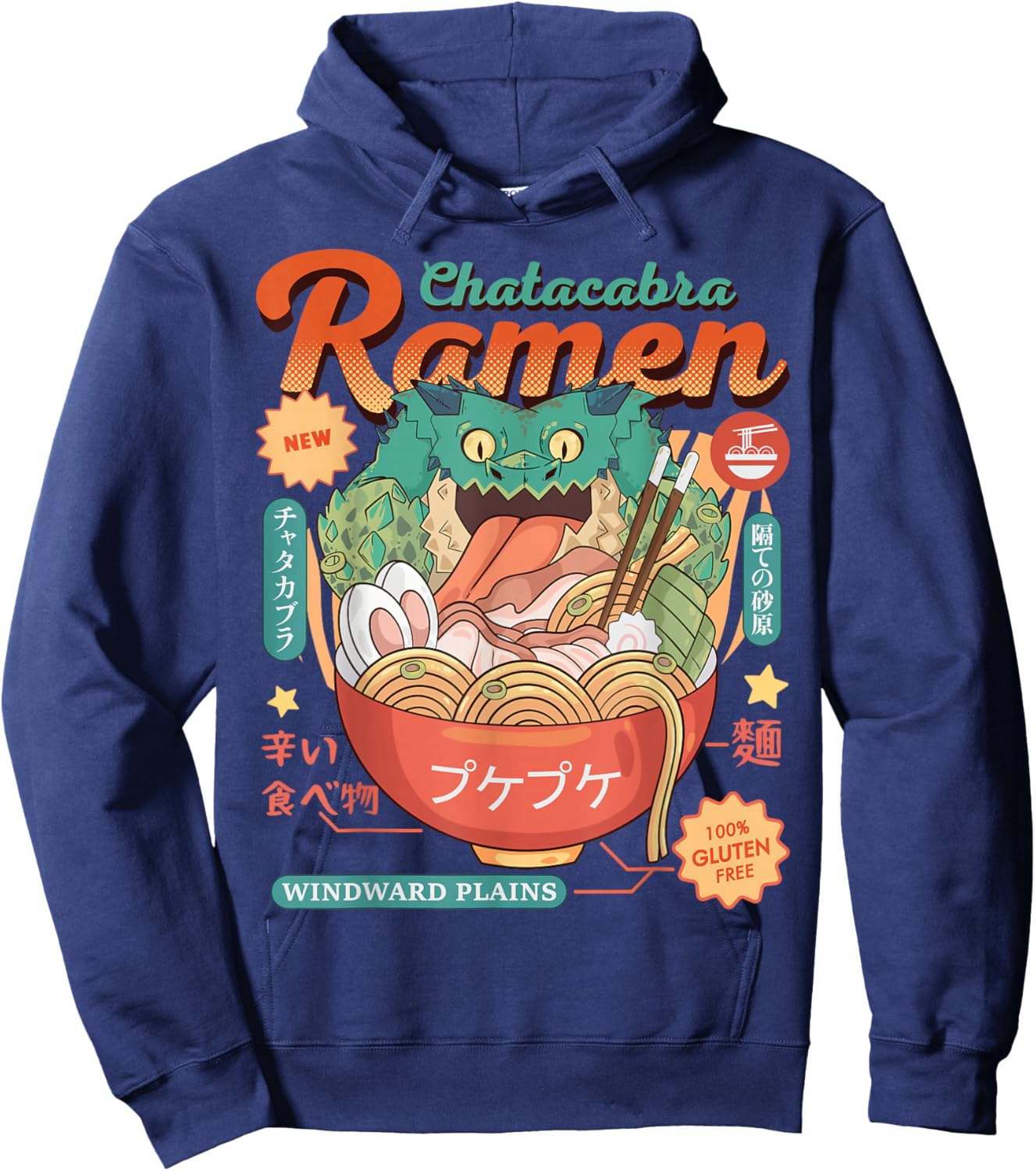 Wild Ramen Hunter Hoodie - Hoodie | Navy