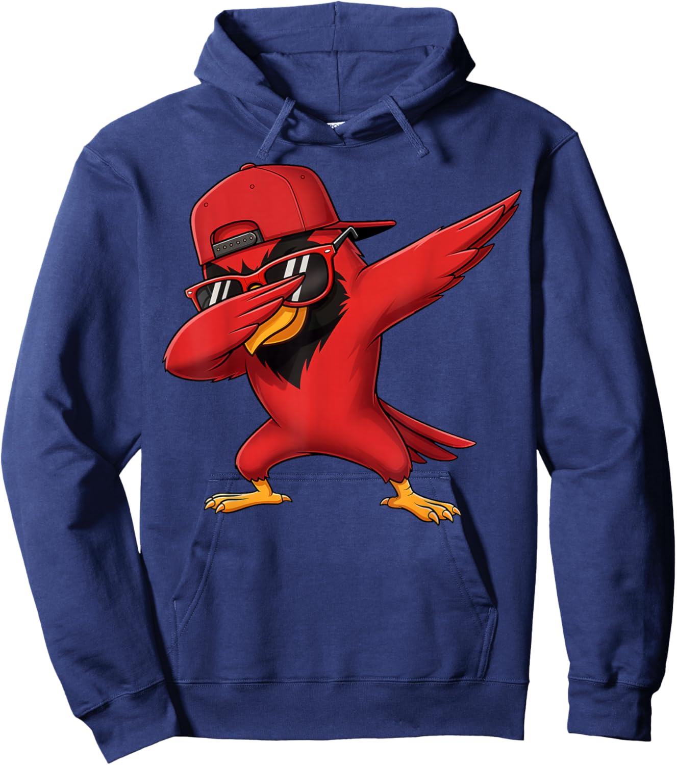 Cardinal Dabbing Women Youth Kids Toddler Boys Girls Hoodie - Hoodie | Navy
