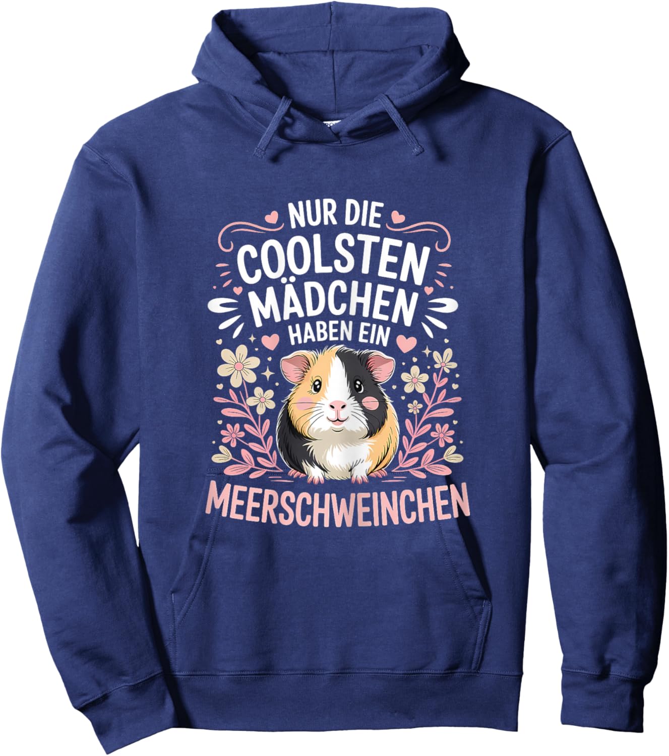 Coolsten Mädchen Haben Meerschweinchen Hoodie - Hoodie | Navy