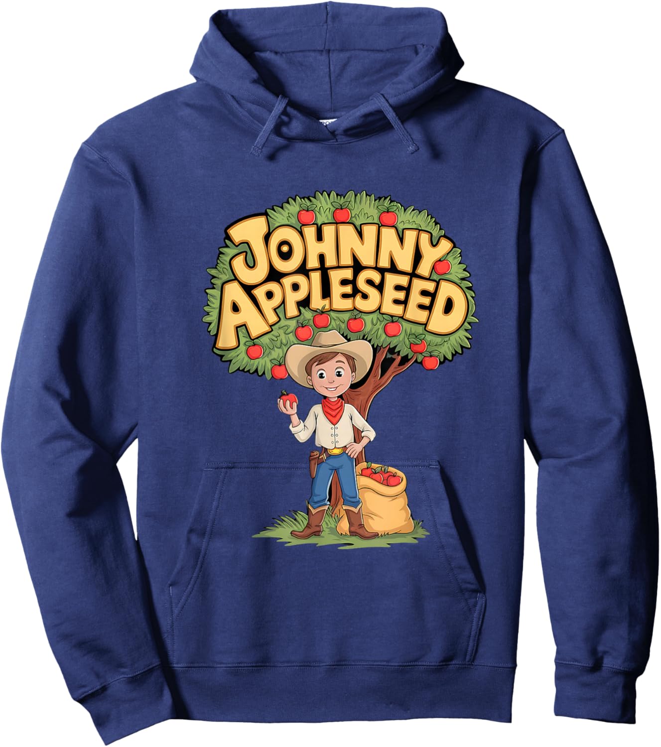 Johnny appleseed Kids Book Character Costume Hoodie - Hoodie | Navy