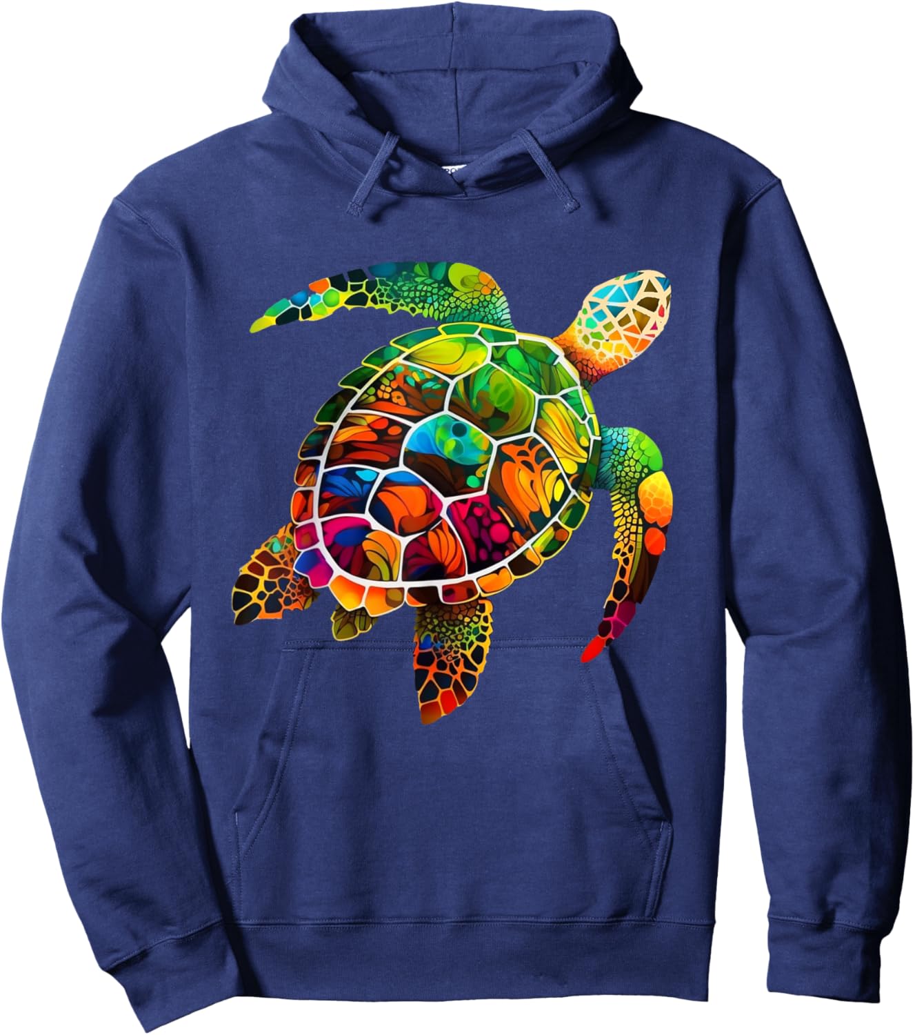 Hawaiian Sea Turtle Hawaii Holiday Beach Summer Maui Hoodie - Hoodie | Navy