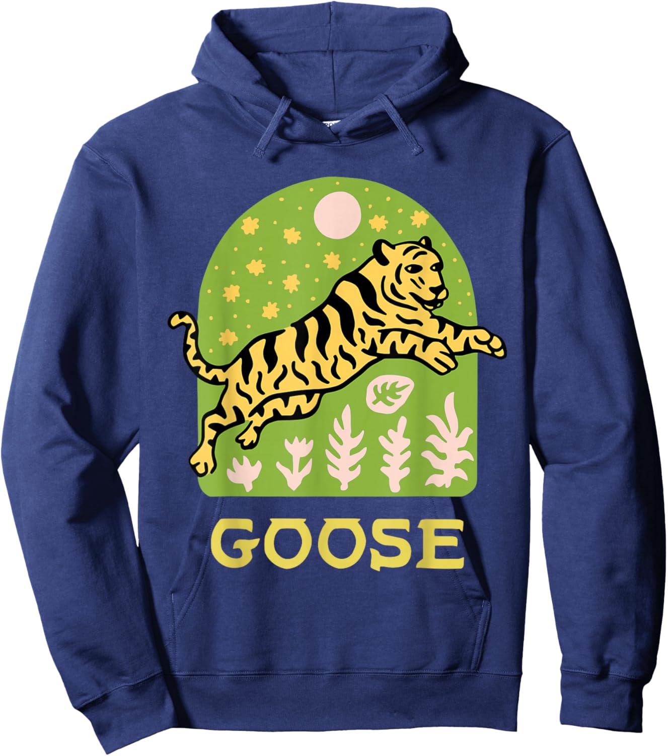 Goose Tiger Hoodie - Hoodie | Navy