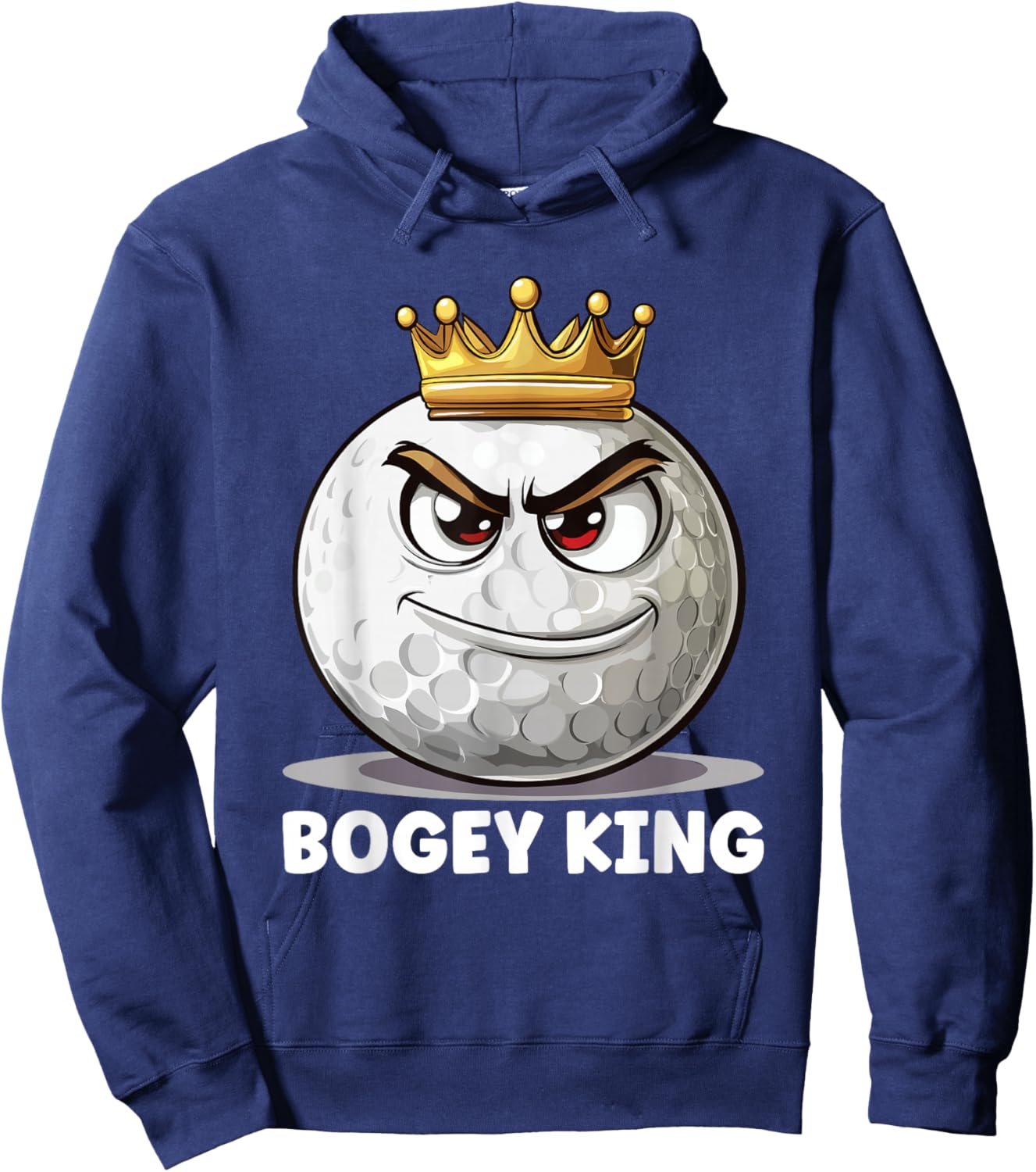 Bad Golf Player Bogey King Bogey Golf Hoodie - Hoodie | Navy
