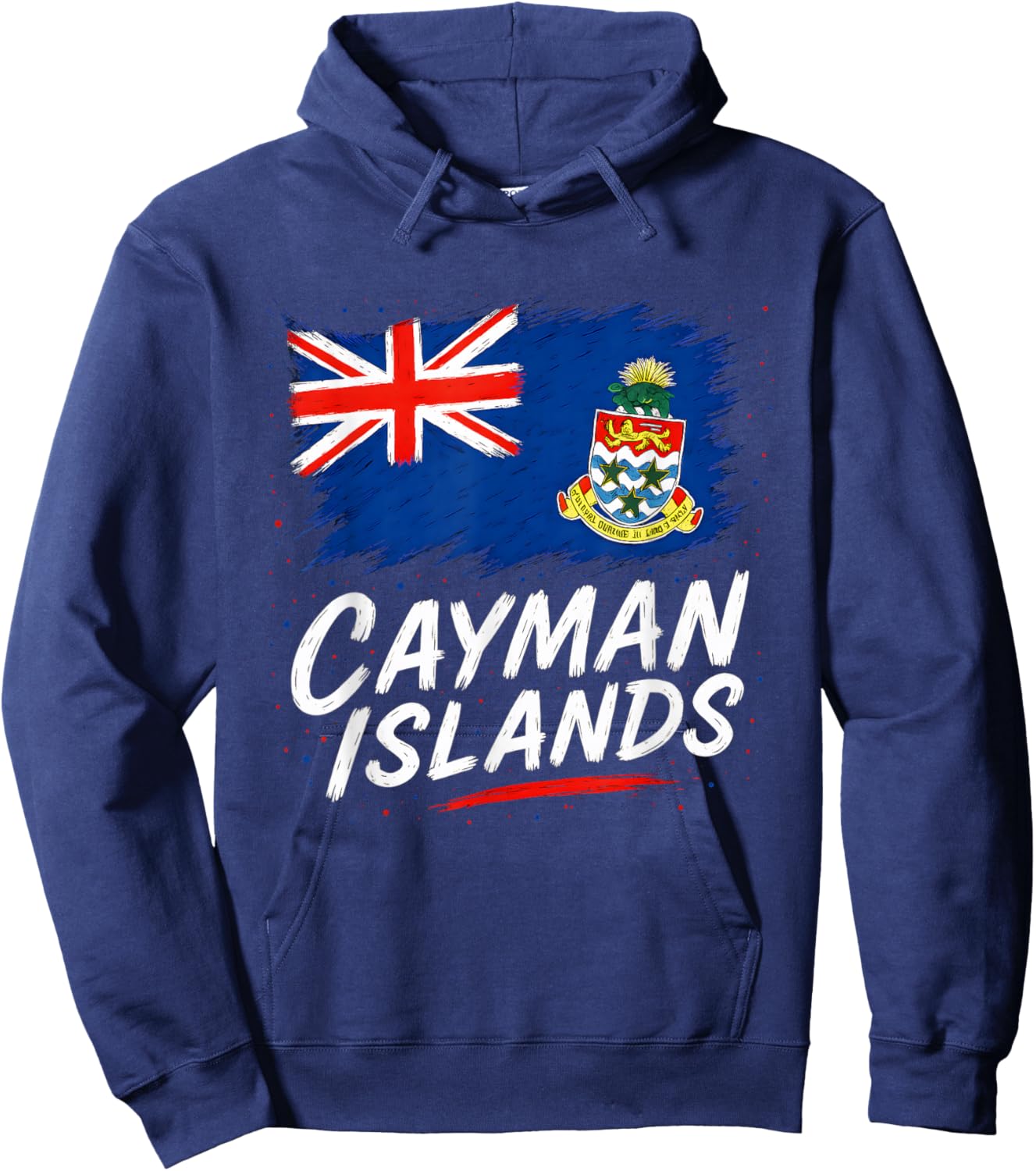 Cayman Islands Flag Caymanian Pride Hoodie - Hoodie | Navy