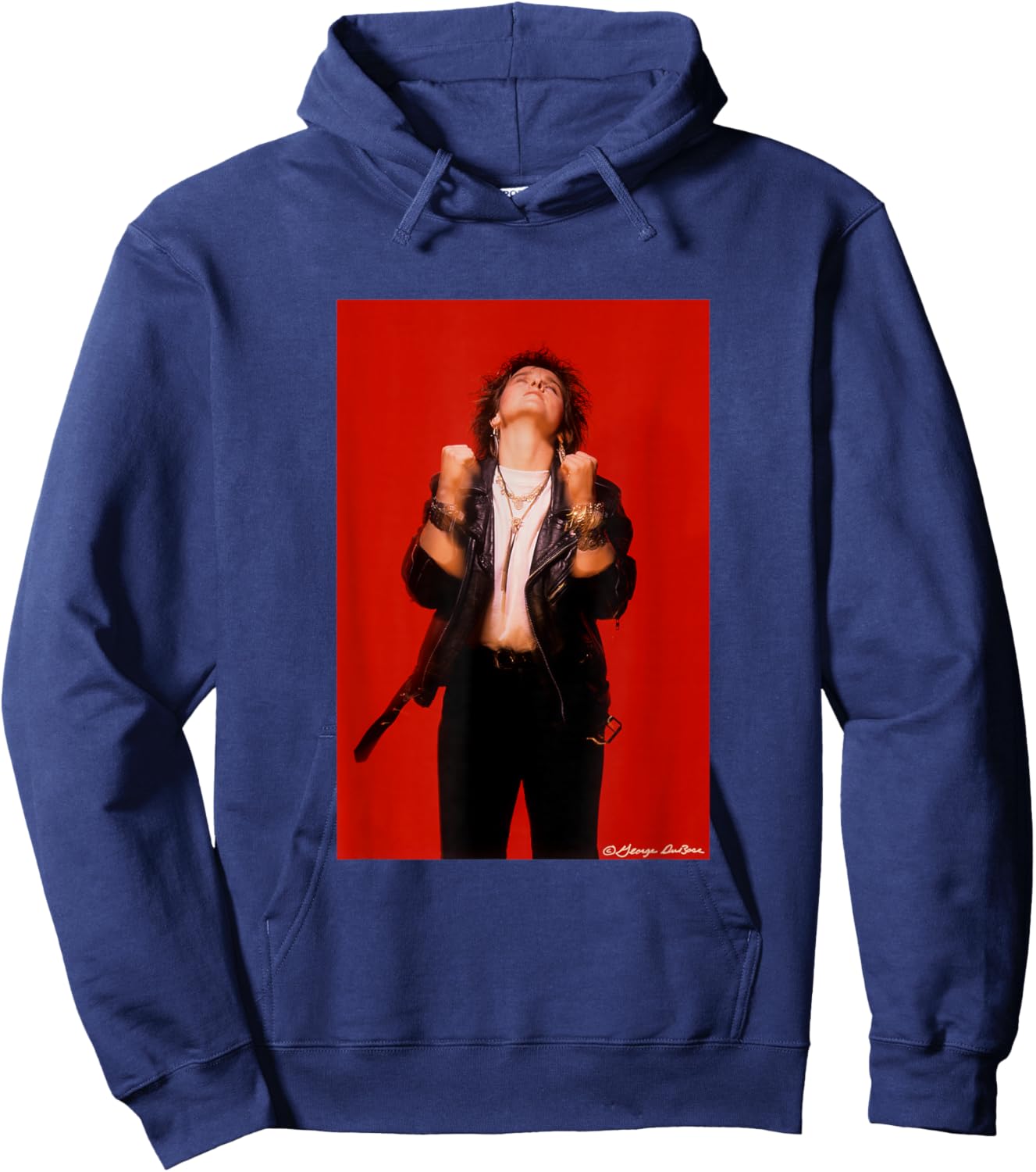 Melissa Etheridge Album Cover Art By George DuBose Hoodie - Hoodie | Navy