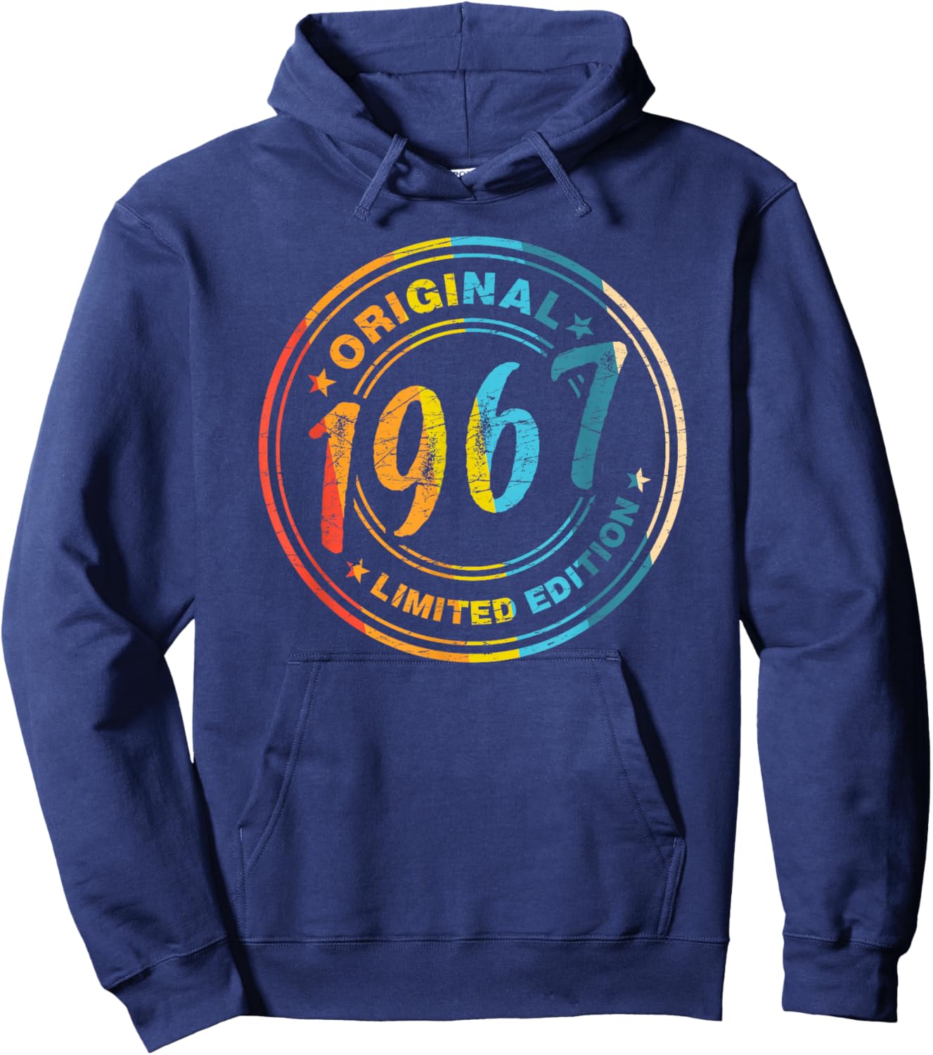 59.Geburtstag Retro Vintage 1967 Mann Frau Geschenk Hoodie - Hoodie | Navy