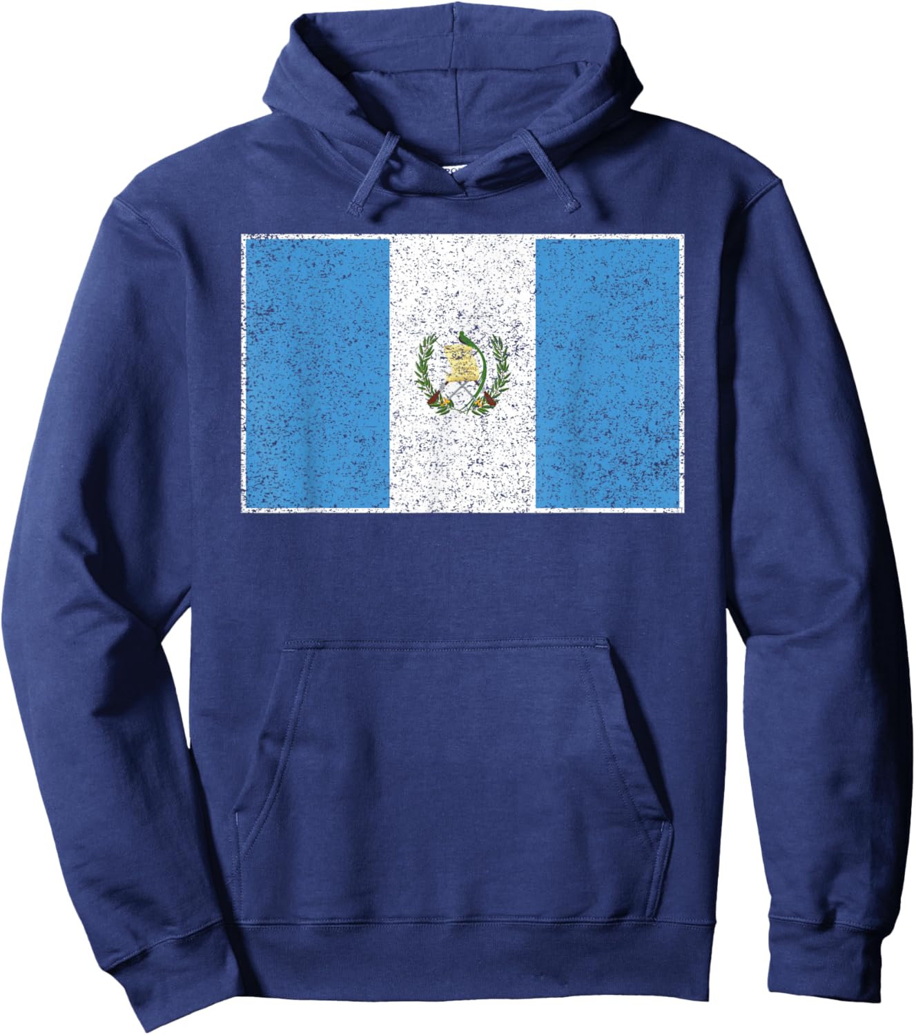 Armoiries du Guatemala Drapeau National du Guatemala Hoodie - Hoodie | Navy