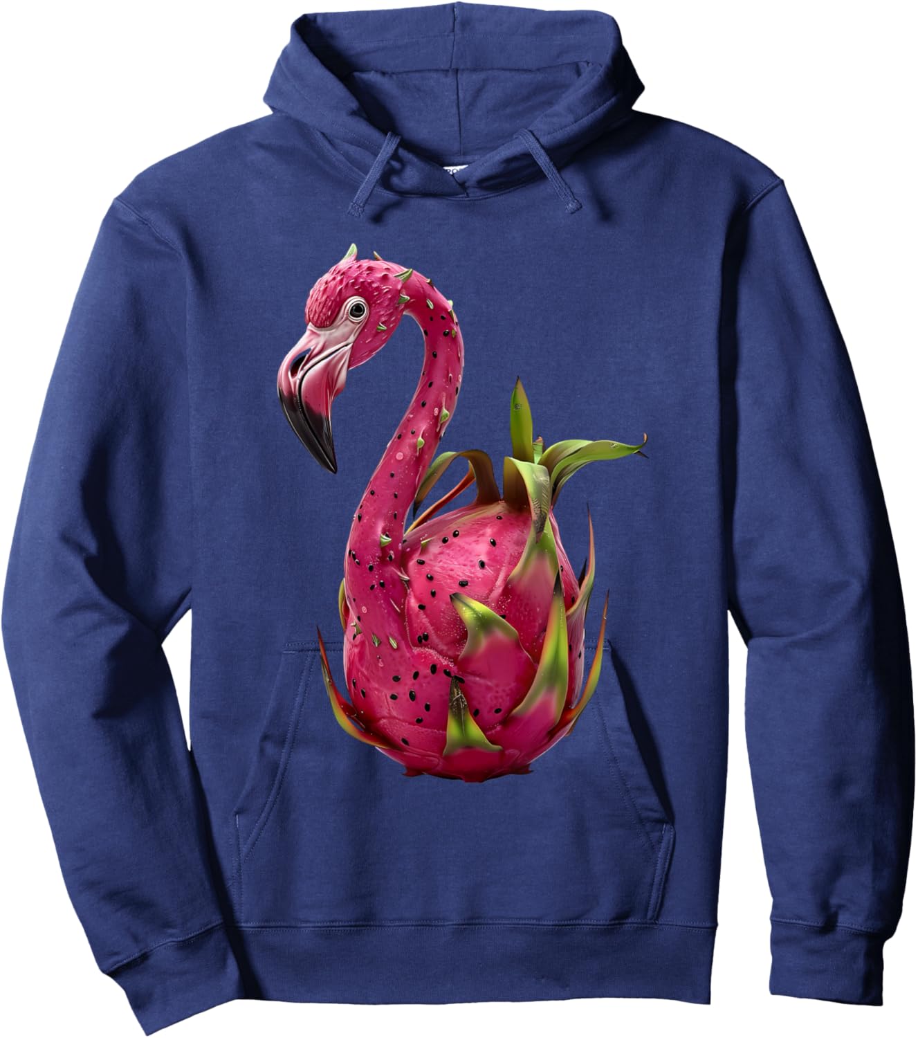 Flamingo Dragon Fruit Hoodie - Hoodie | Navy
