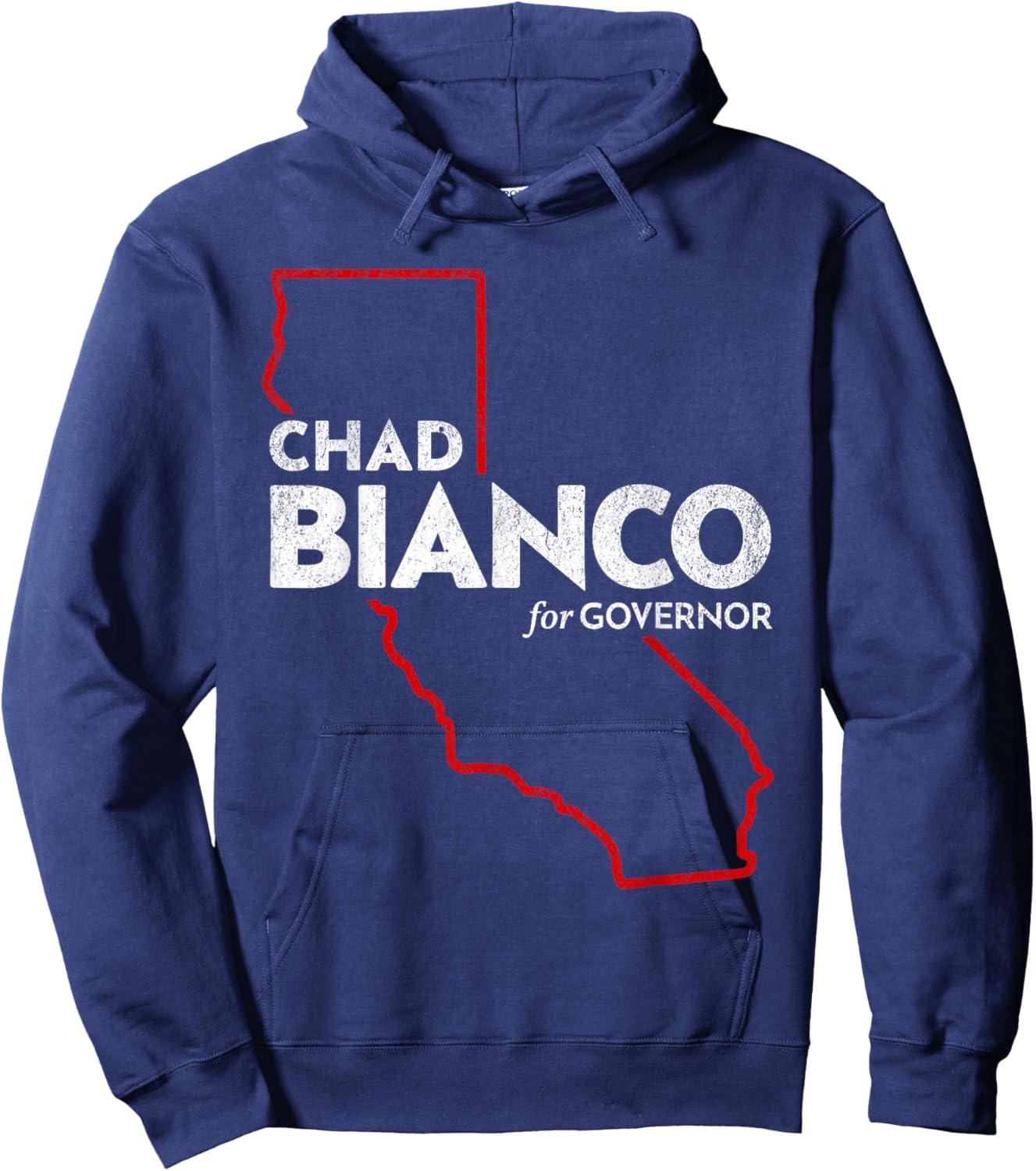 Chad Bianco for California Governor 2026 Hoodie - Hoodie | Navy