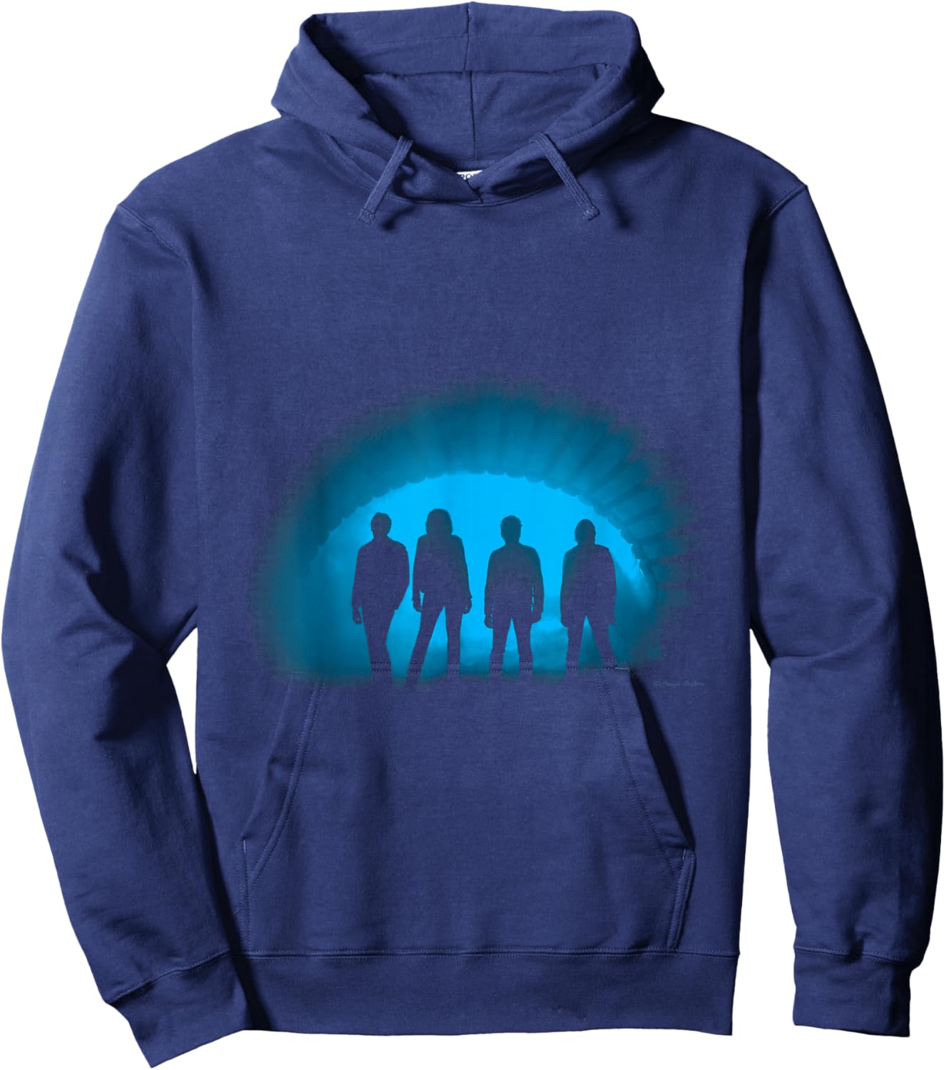 The Ramones Too Tough To Die Album Art By George DuBose Hoodie - Hoodie | Navy