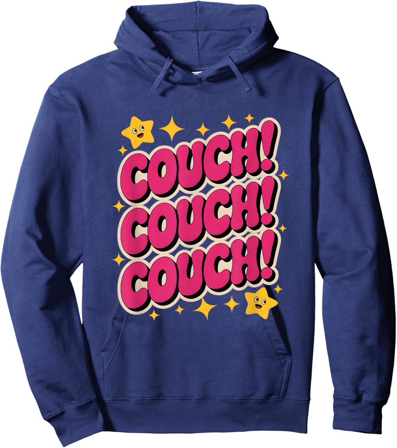 Couch Couch Couch Funny K-Pop Meme Design Hoodie - Hoodie | Navy