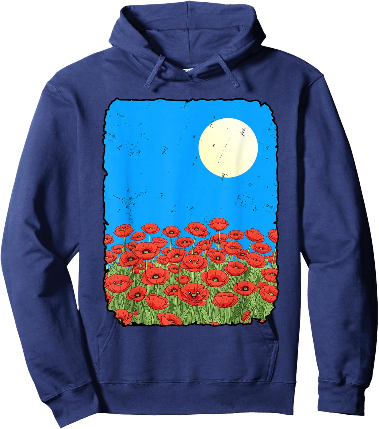 Coquelicots Hoodie - Hoodie | Navy