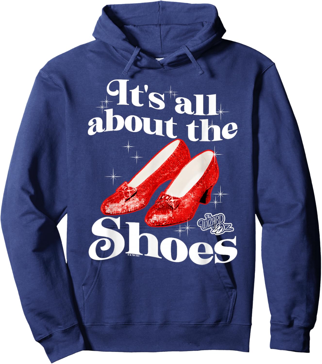The Wizard of Oz All About the Shoes Hoodie - Hoodie | Navy