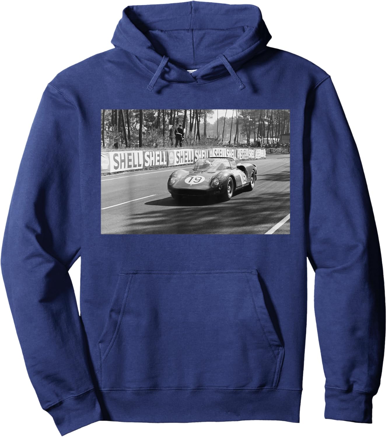 Ferrari 330 P2 Spyder John Surtees Le Mans Race 1965 Hoodie - Hoodie | Navy