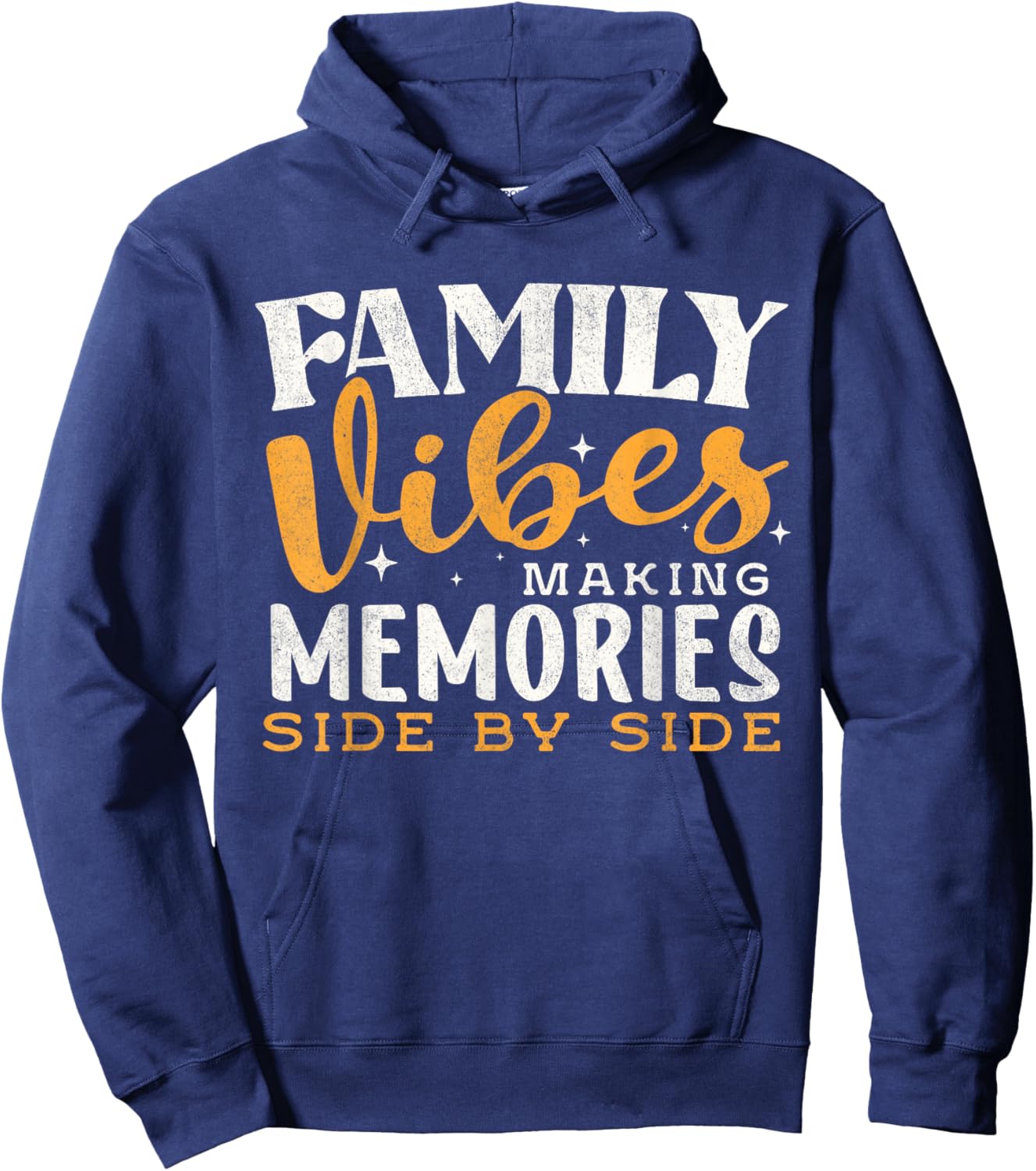 Family Reunion 2026 Family Vibes Making Memories Matching Hoodie - Hoodie | Navy