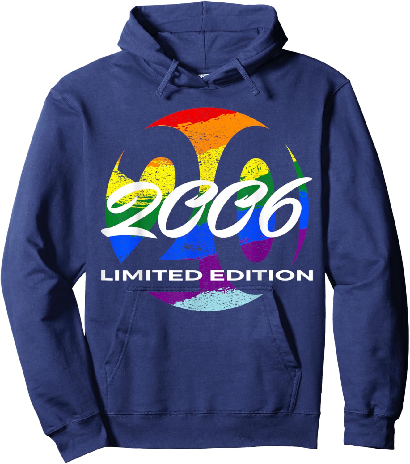 20th Birthday Man Woman 20 Years 2006 Funny Gift Hoodie - Hoodie | Navy