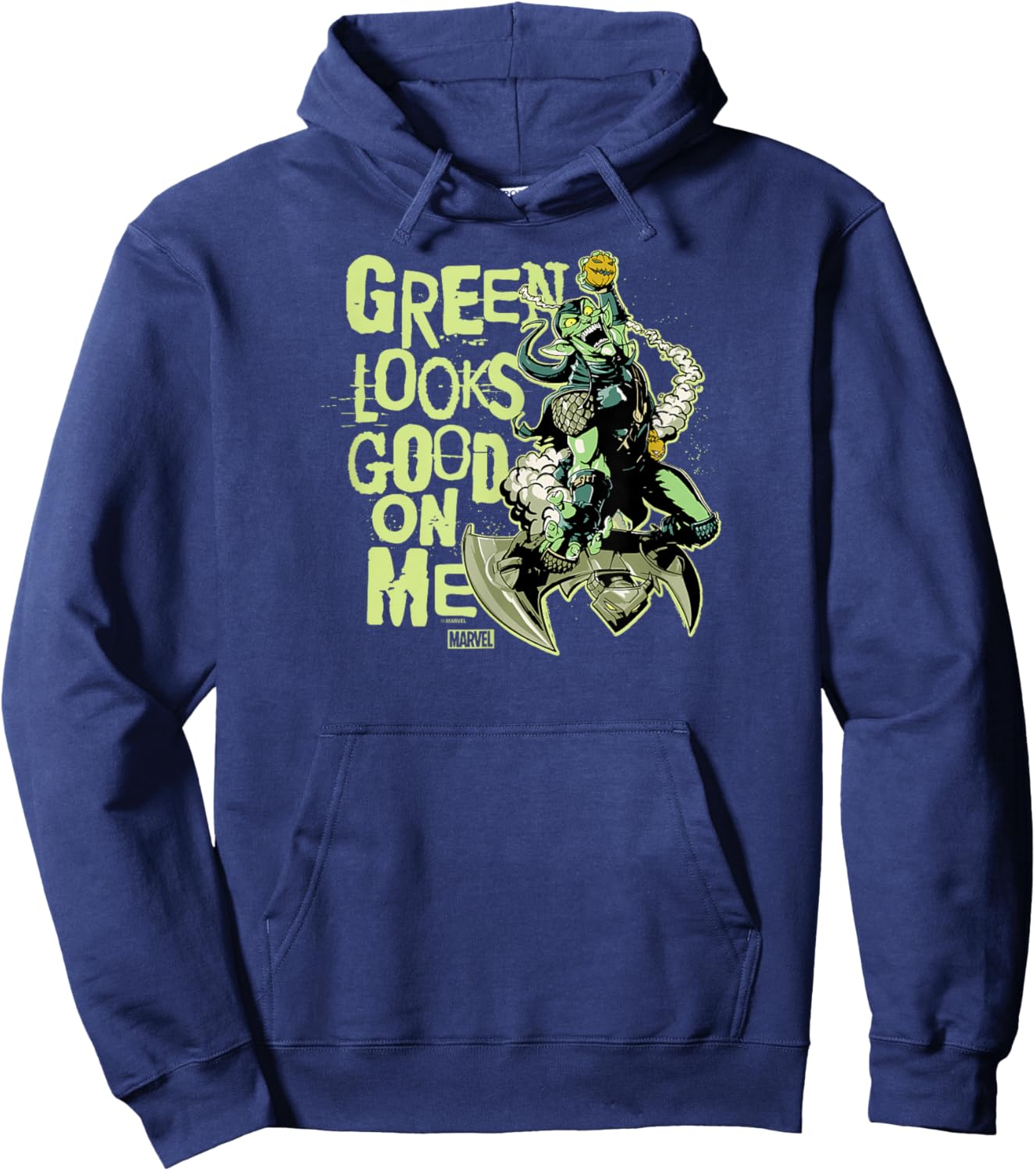 Green Goblin - Green Looks Good On Me St. Patrick's Day Hoodie - Hoodie | Navy