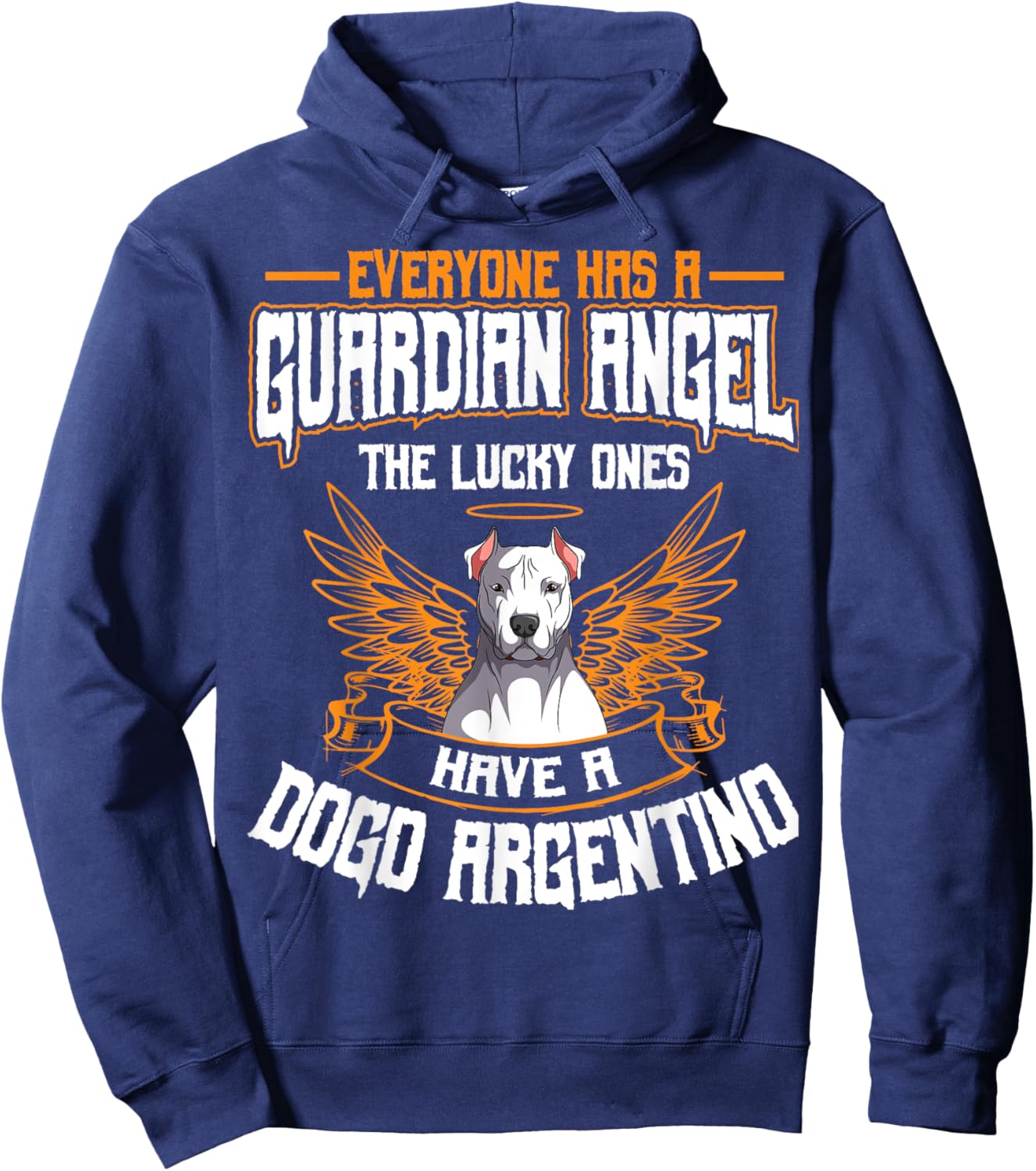 Dogo Argentino Breeder Hunting Dog Breed Owner Fur Parent Men Women Hoodie - Hoodie | Navy
