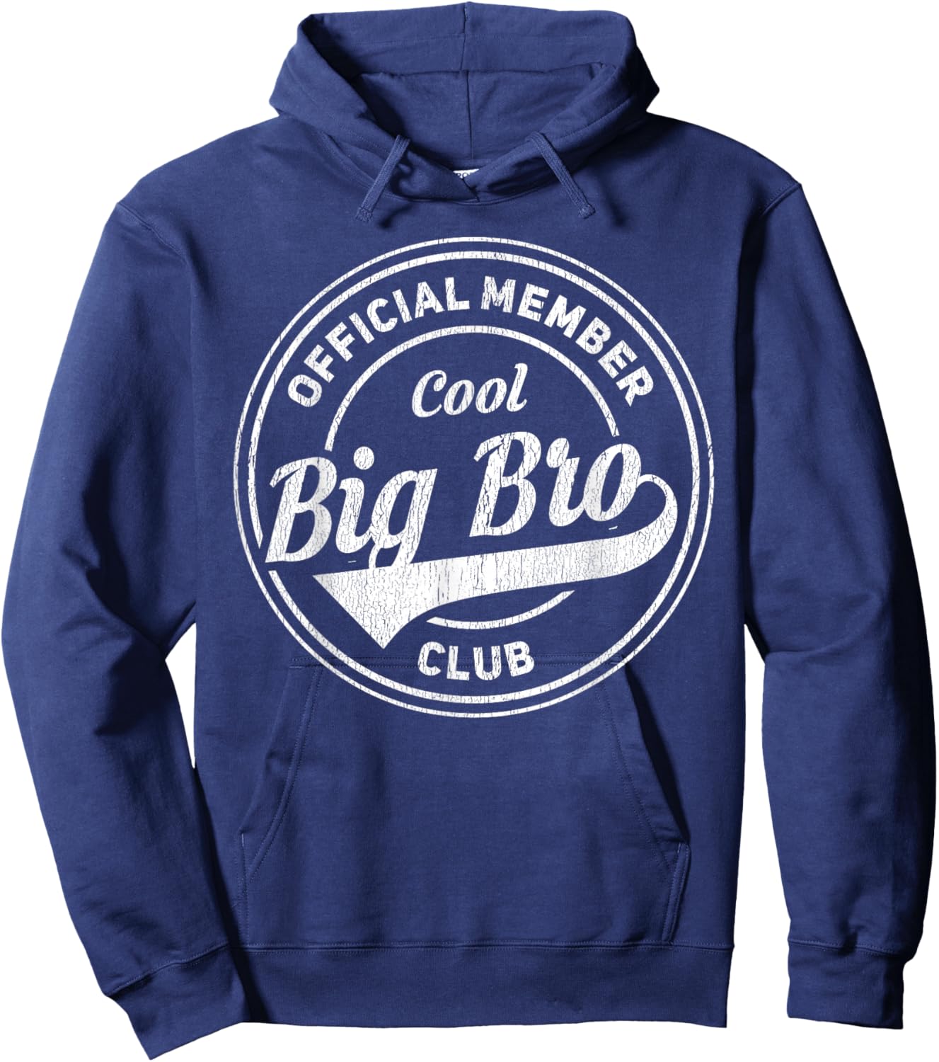 Offizielles Mitglied Cool Big Bro Club Hoodie - Hoodie | Navy