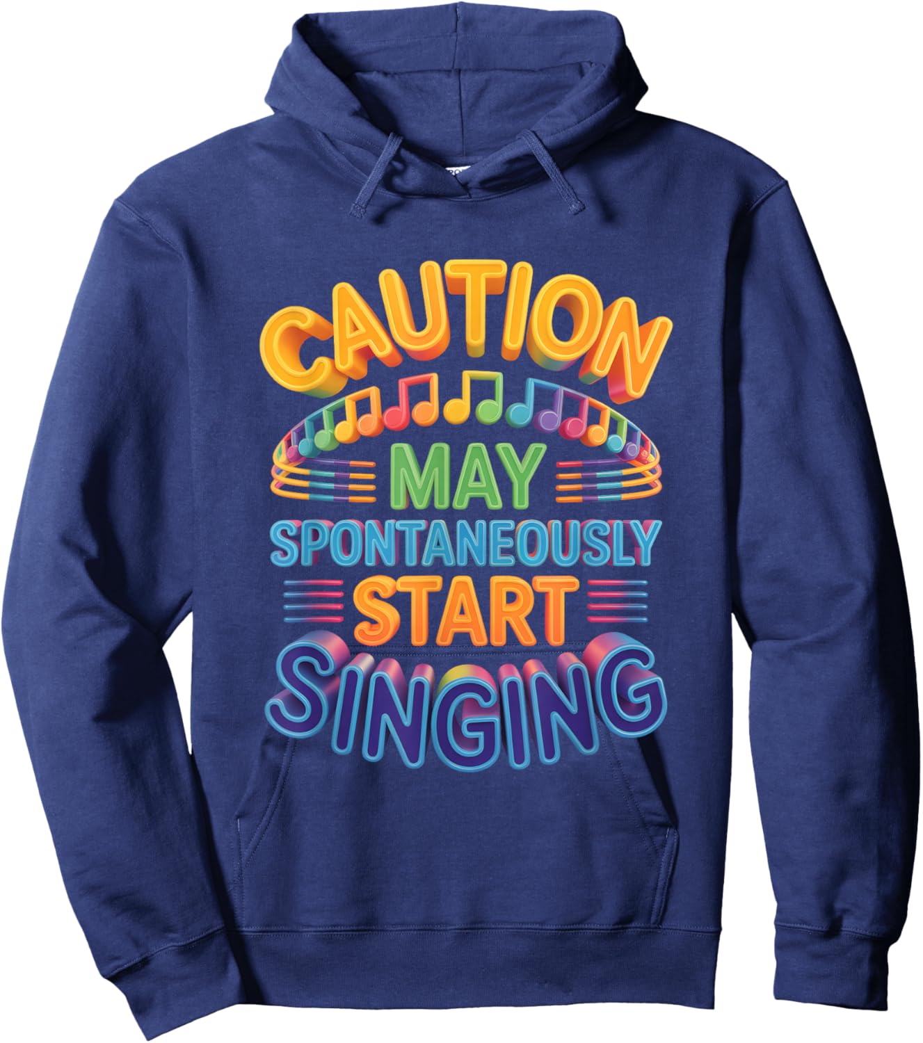 Lover Singer Hoodie - Hoodie | Navy