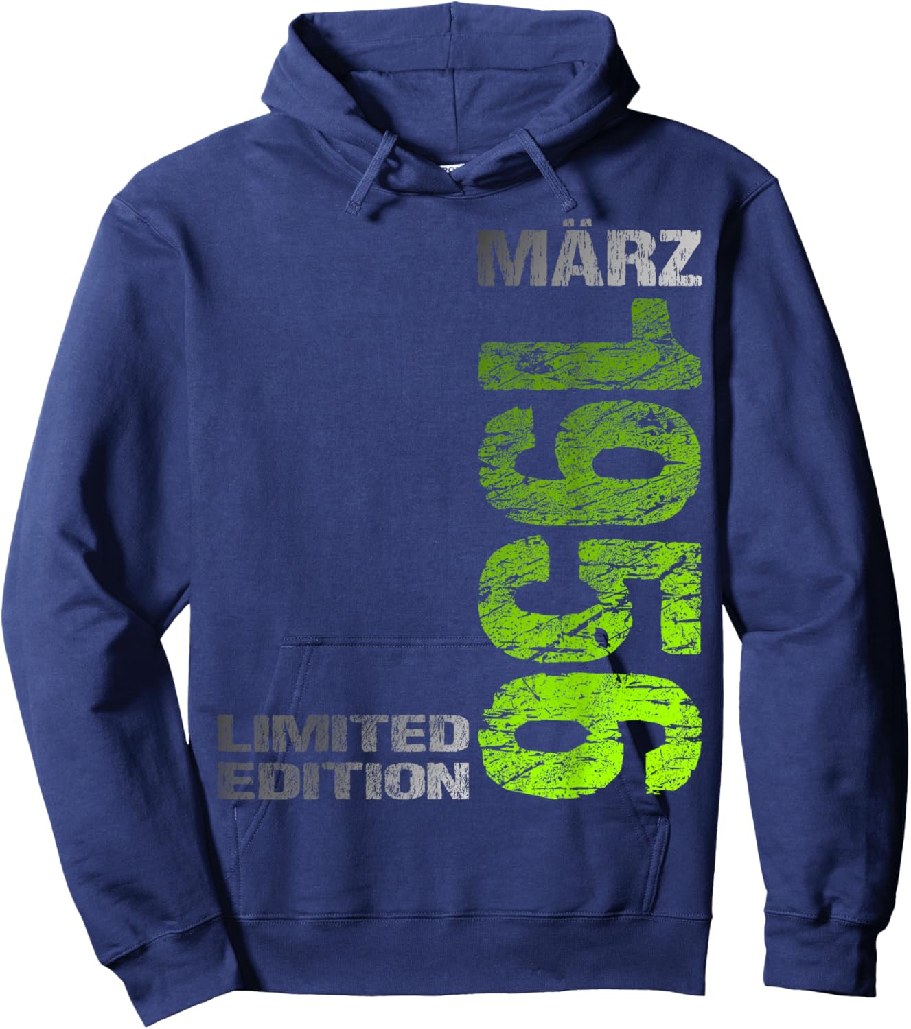 März 1956 Mann Frau 70. Geburtstag Limited Edition Hoodie - Hoodie | Navy