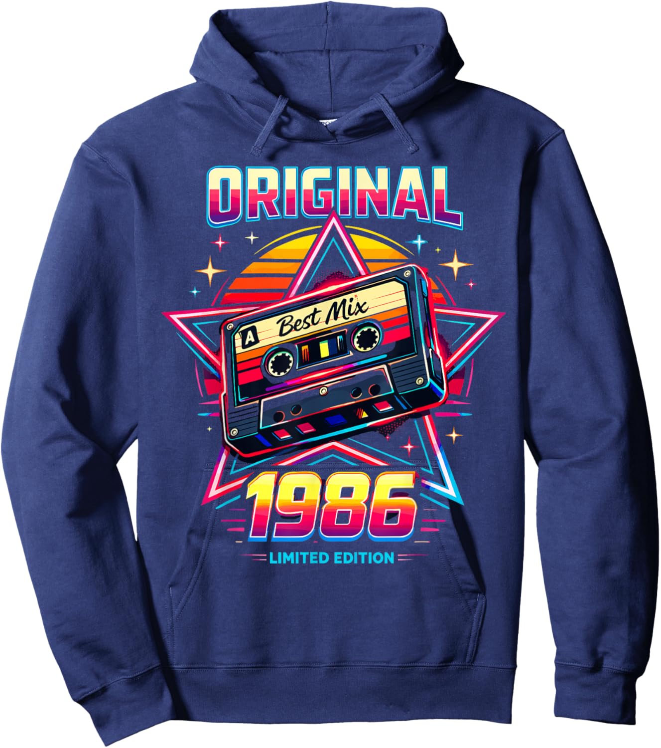 Limited Edition 1986 40th Birthday Hoodie - Hoodie | Navy