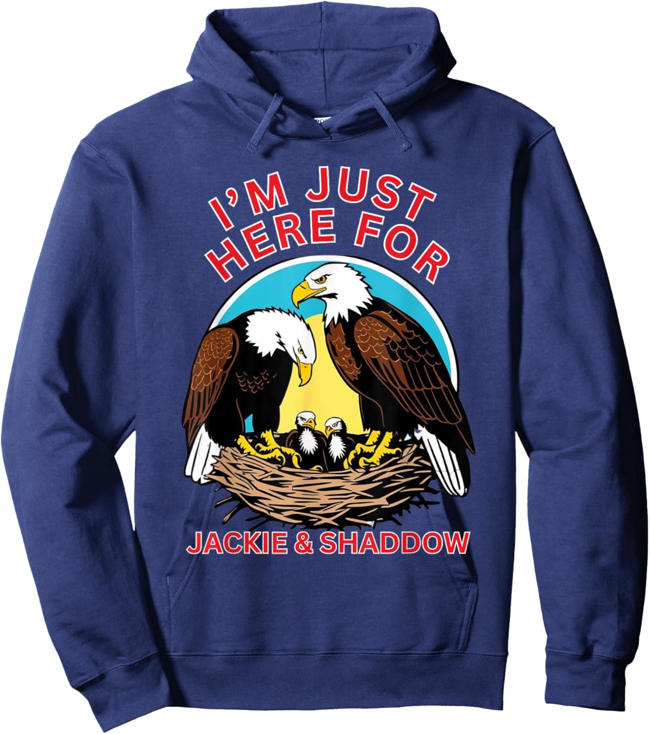 Jackie and Shaddow is Big Bear Eagle is California Eagles Hoodie - Hoodie | Navy