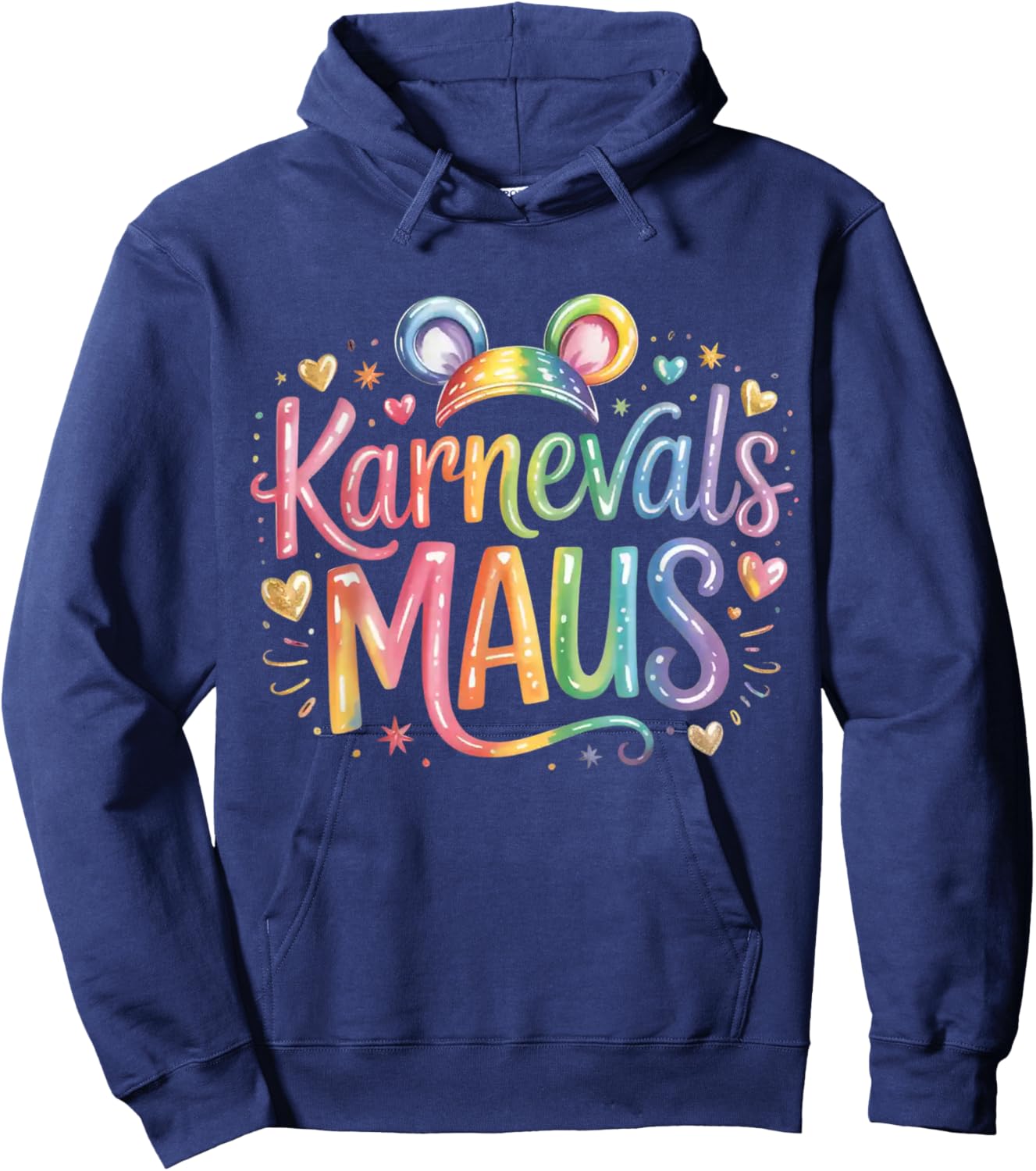 Carnival Mouse Cute Fancy Dress Motif and Children Hoodie - Hoodie | Navy
