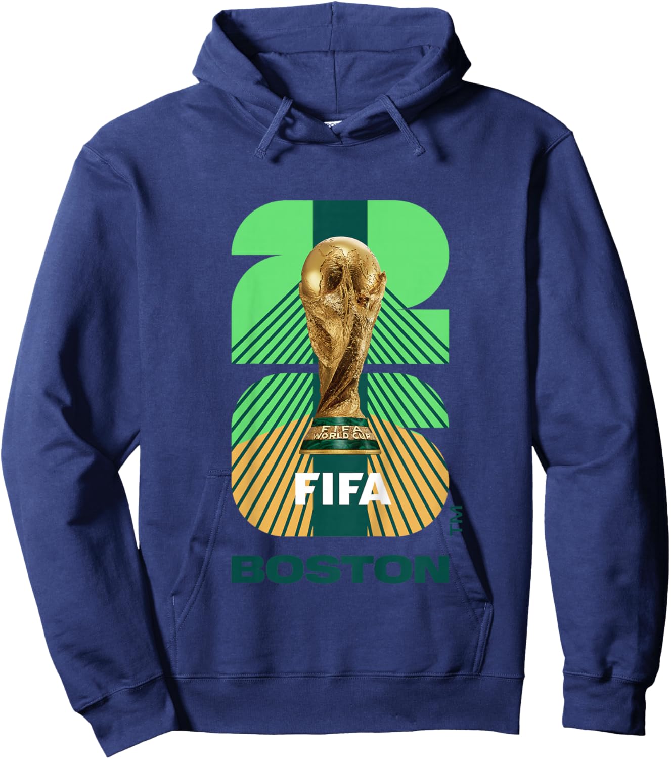 Enfant Coupe du Monde FIFA 26 Boston Trophy Couleur Hoodie - Hoodie | Navy