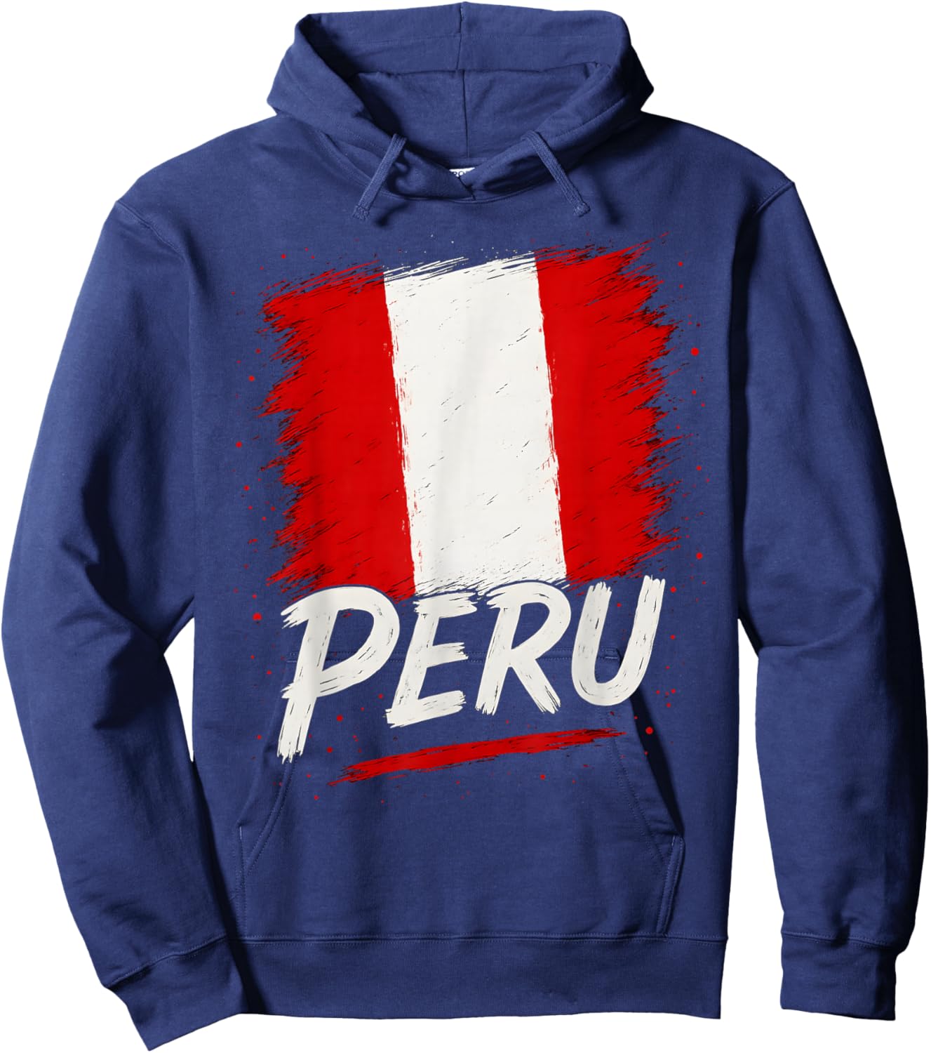 Peru Peruvian Flag Hoodie - Hoodie | Navy