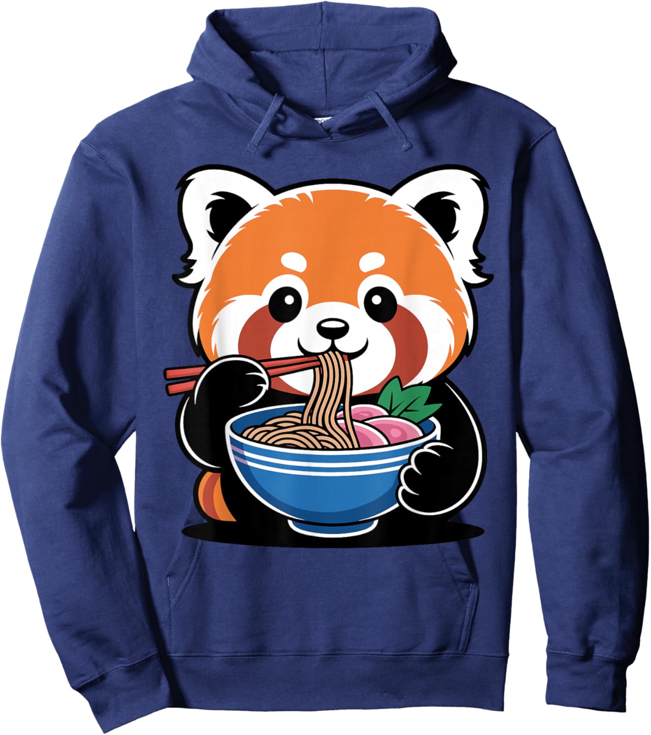 Cute Red Panda Design Women Kids Red Panda Lovers Hoodie - Hoodie | Navy