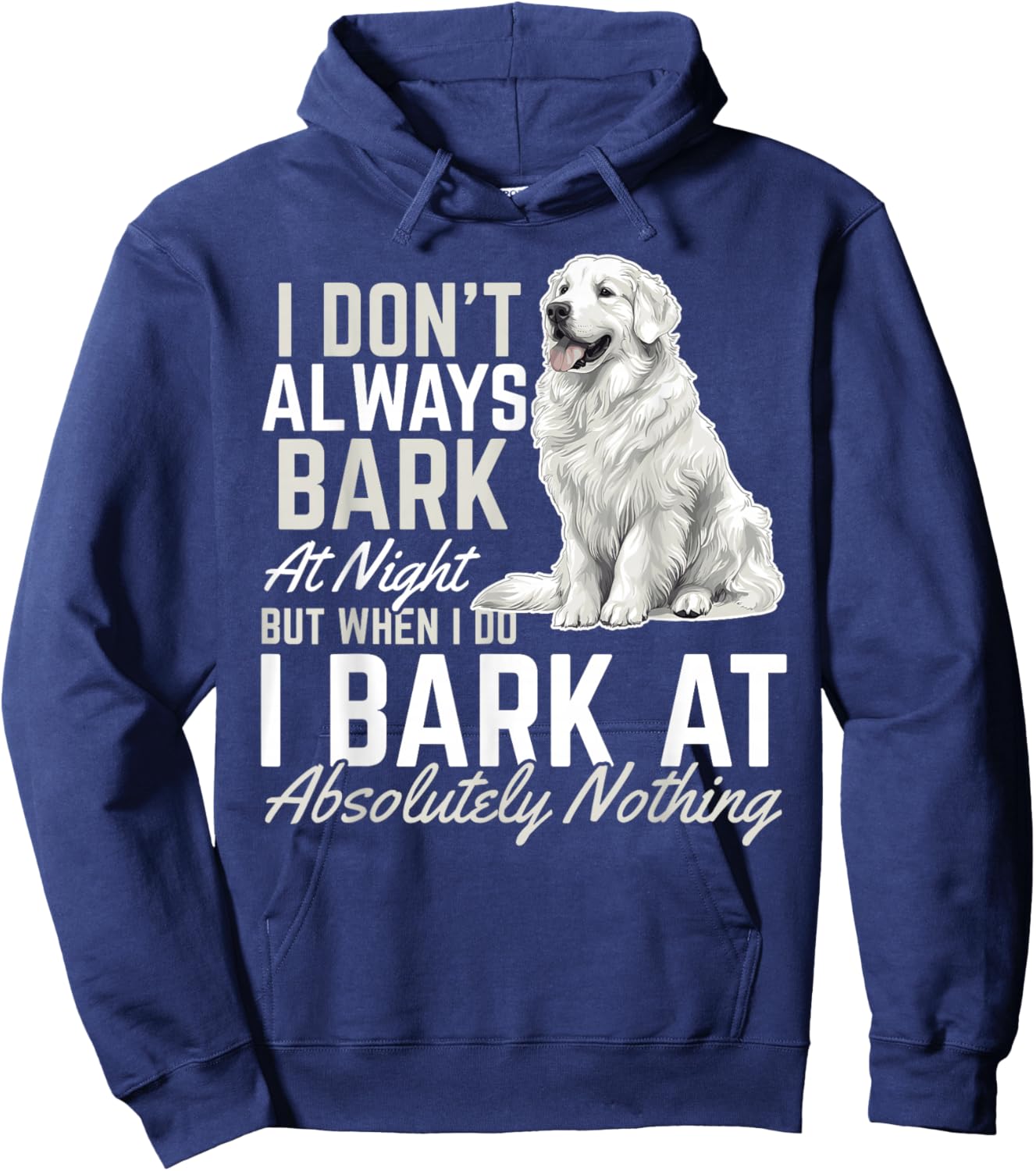 Great Pyrenees Dog Owner Hoodie - Hoodie | Navy