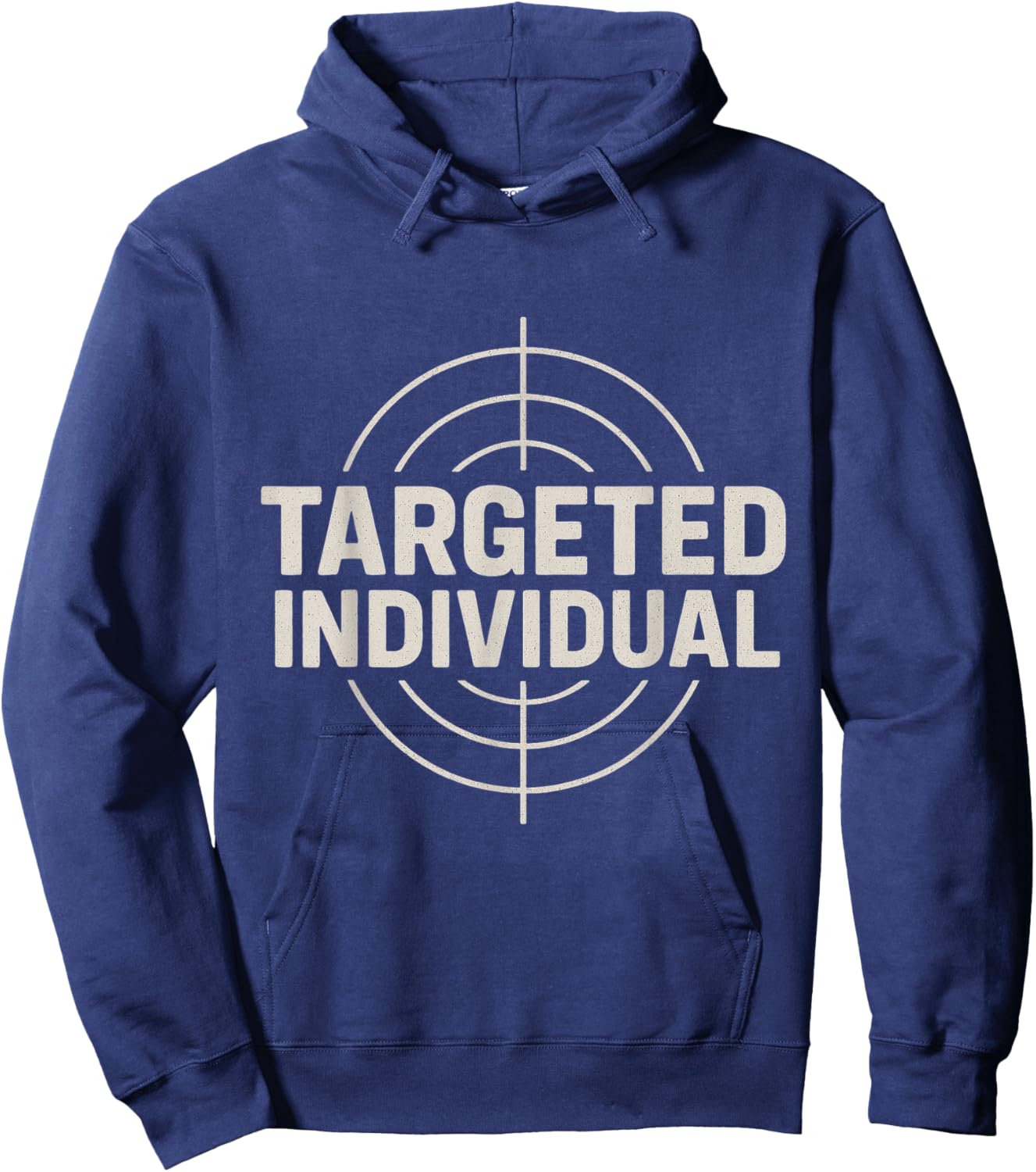 Anti-Harassment: Targeted Individual Hoodie - Hoodie | Navy
